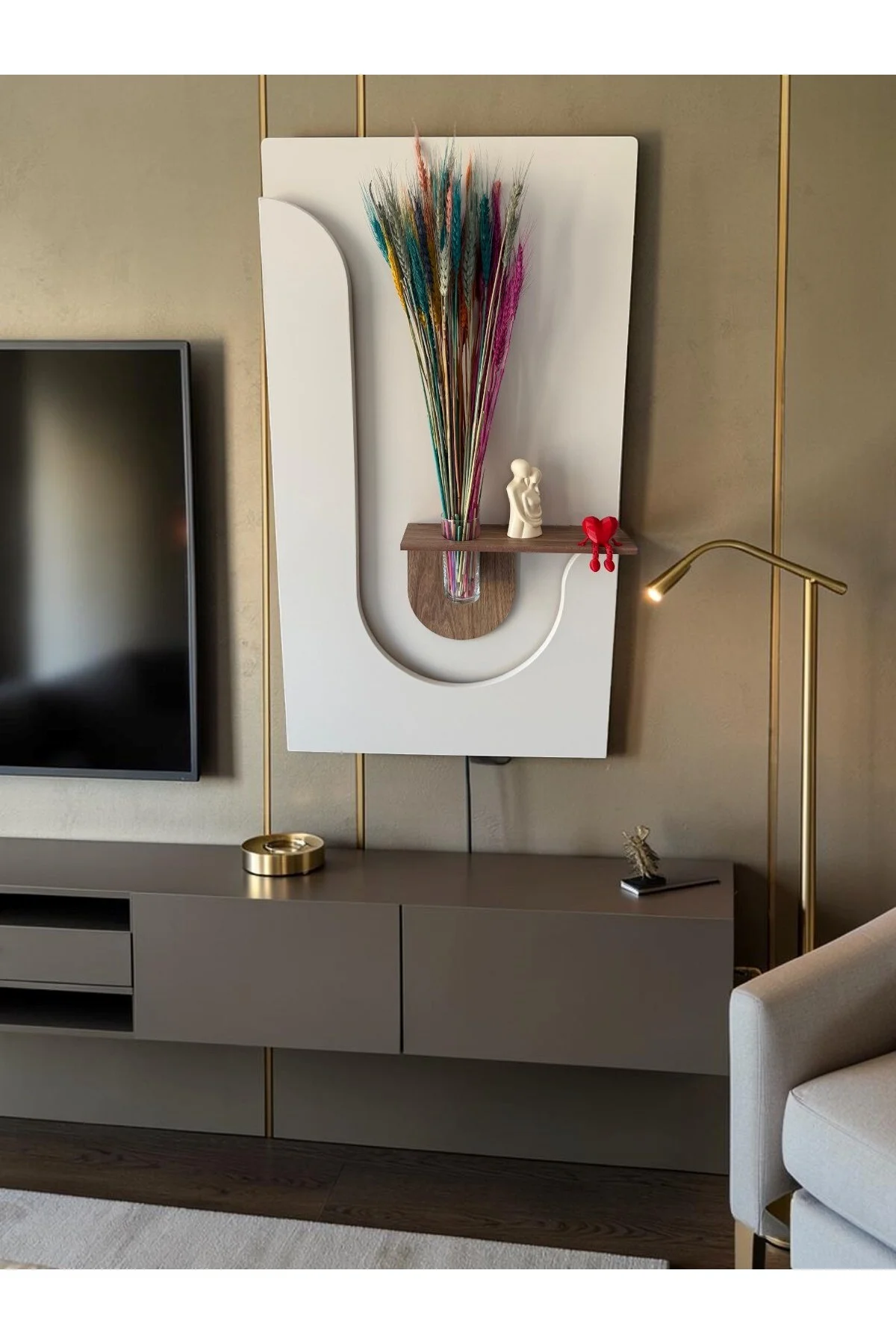 LUMIO SERİSİ LED IŞIKLI DEKORATİF TABLO (50x70 CM) - fursimo Görsel 6