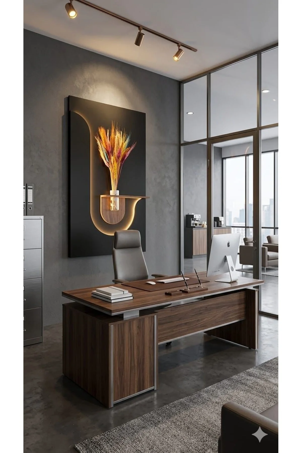 LUMIO SERİSİ LED IŞIKLI DEKORATİF TABLO (50x70 CM) - fursimo Görsel 3
