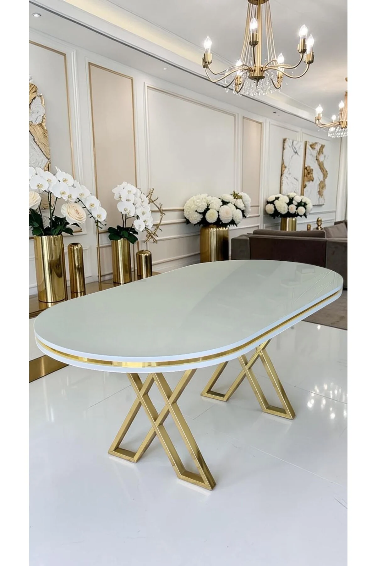 ASPEN SERİSİ YEMEK MASASI 90x170 CM | LAKE PANEL | 1.SINIF MDF