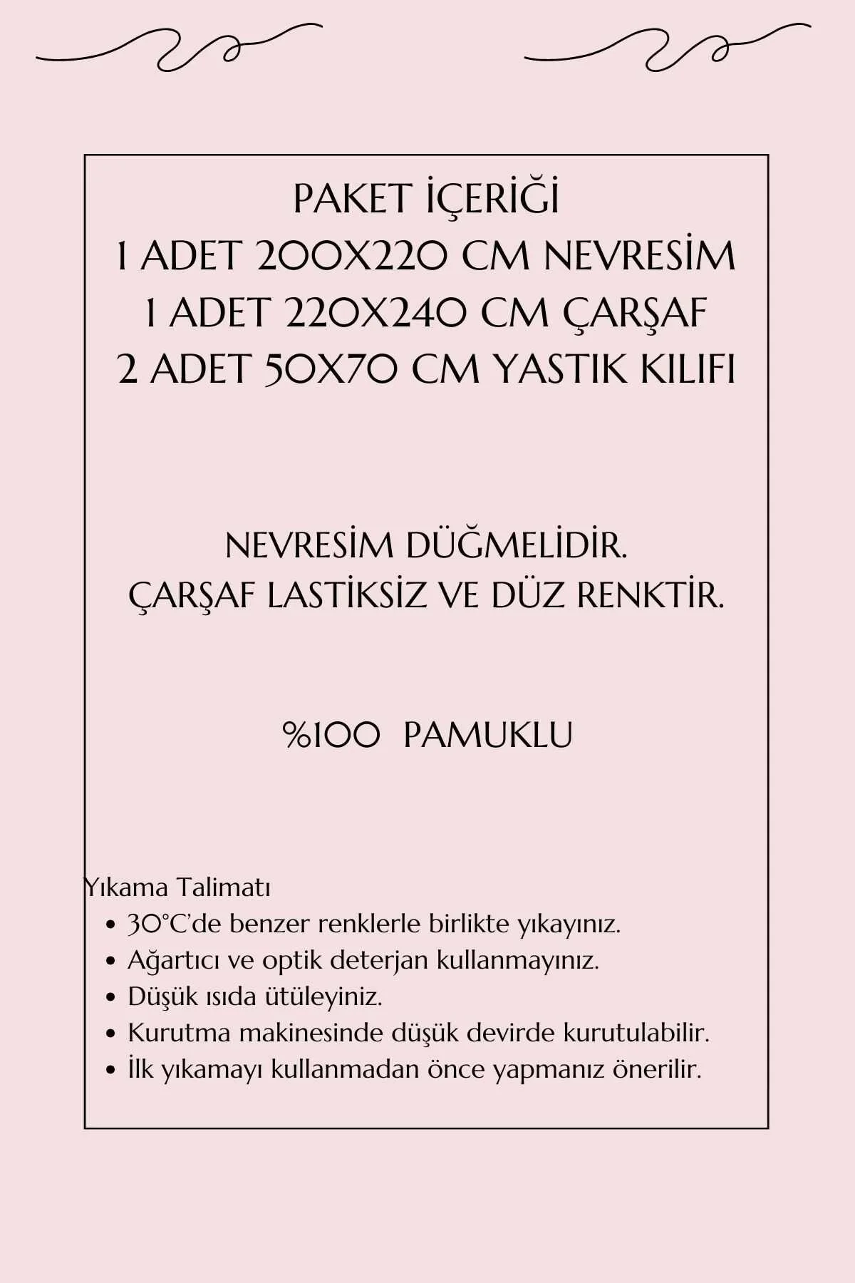 Çift Kişilik Ranforce Nevresim Takımı %100 Pamuklu Serra Gri - BAYÇAĞRI Görsel 2