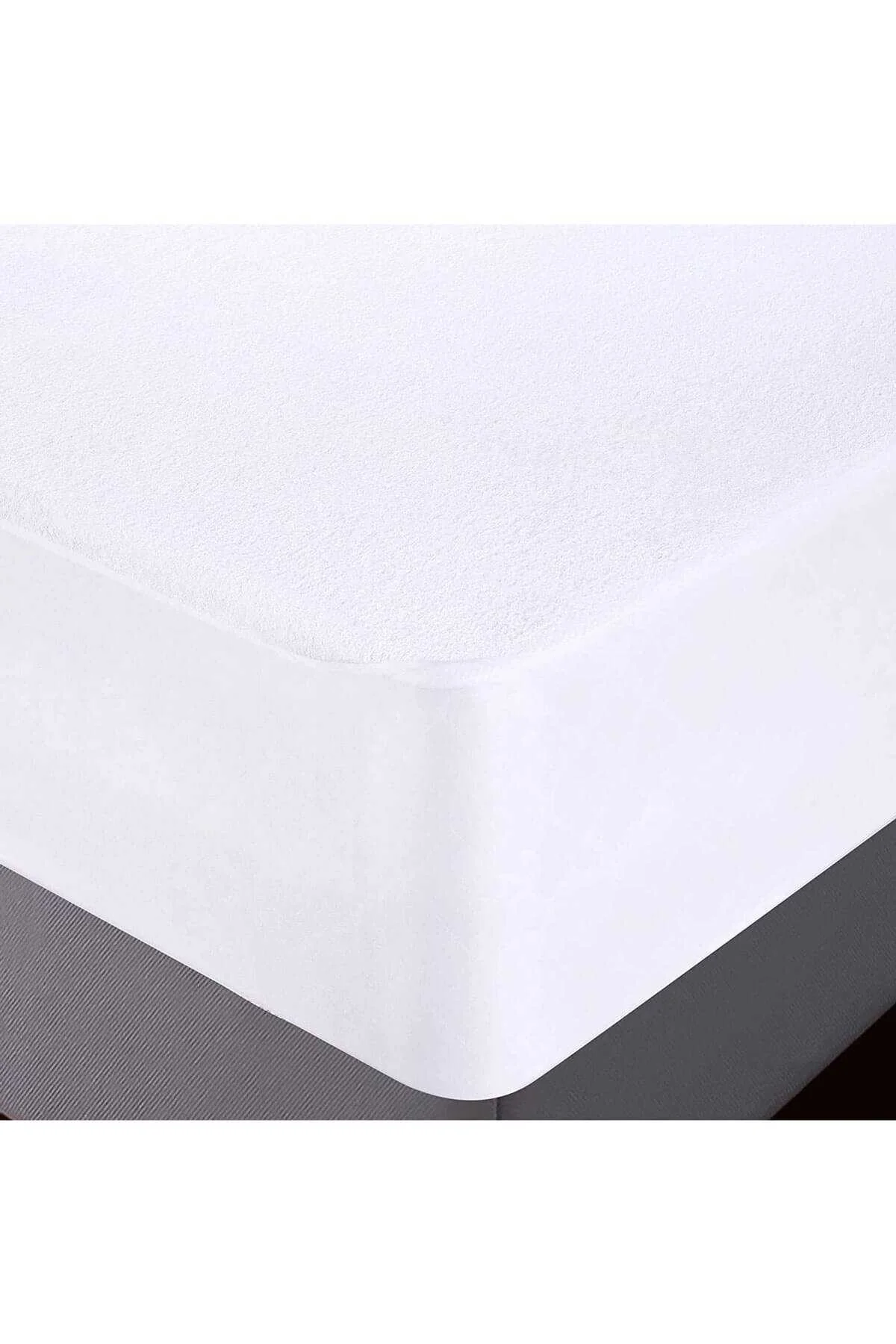 120x200 Sıvı Geçirmez Tek Kişilik Alez Pamuklu Fitted - Mira Home Görsel 4