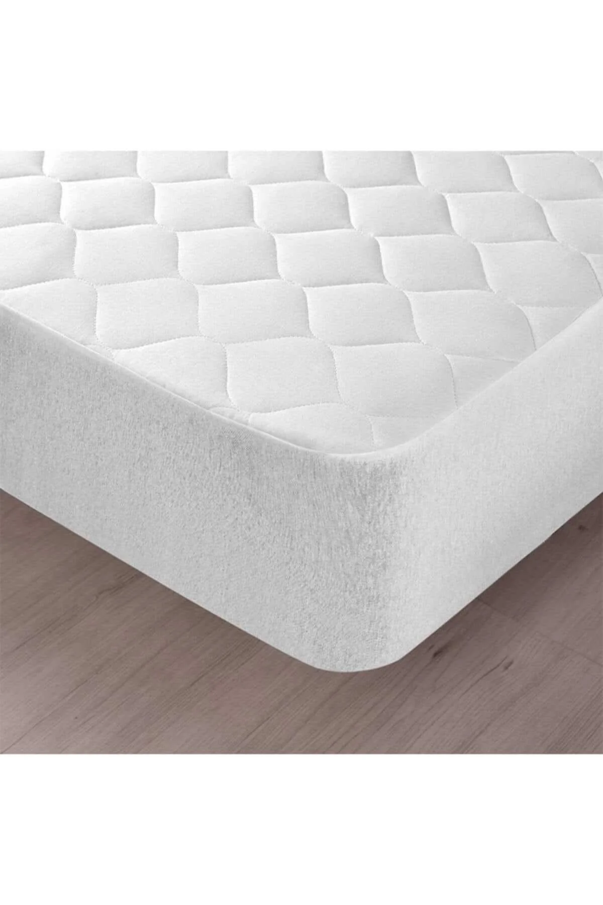 180X200 Kapitoneli Çift Kişilik Sıvı Geçirmez Alez Fitted Geçmeli Yatak Koruyucu - Mira Home Görsel 2