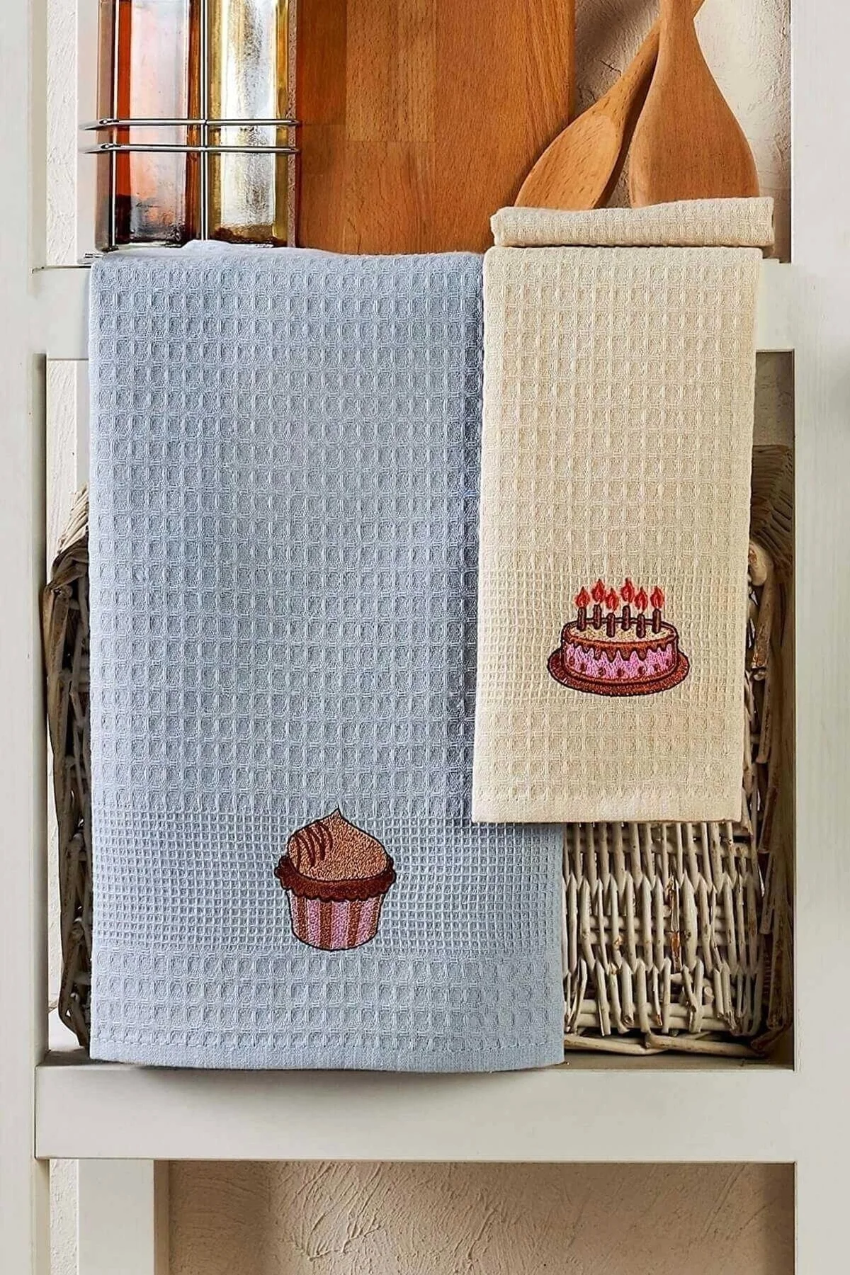 6 Parça Mutfak Kurulama Bezi 30 X 50 Cm Cake - Mira Home Görsel 2
