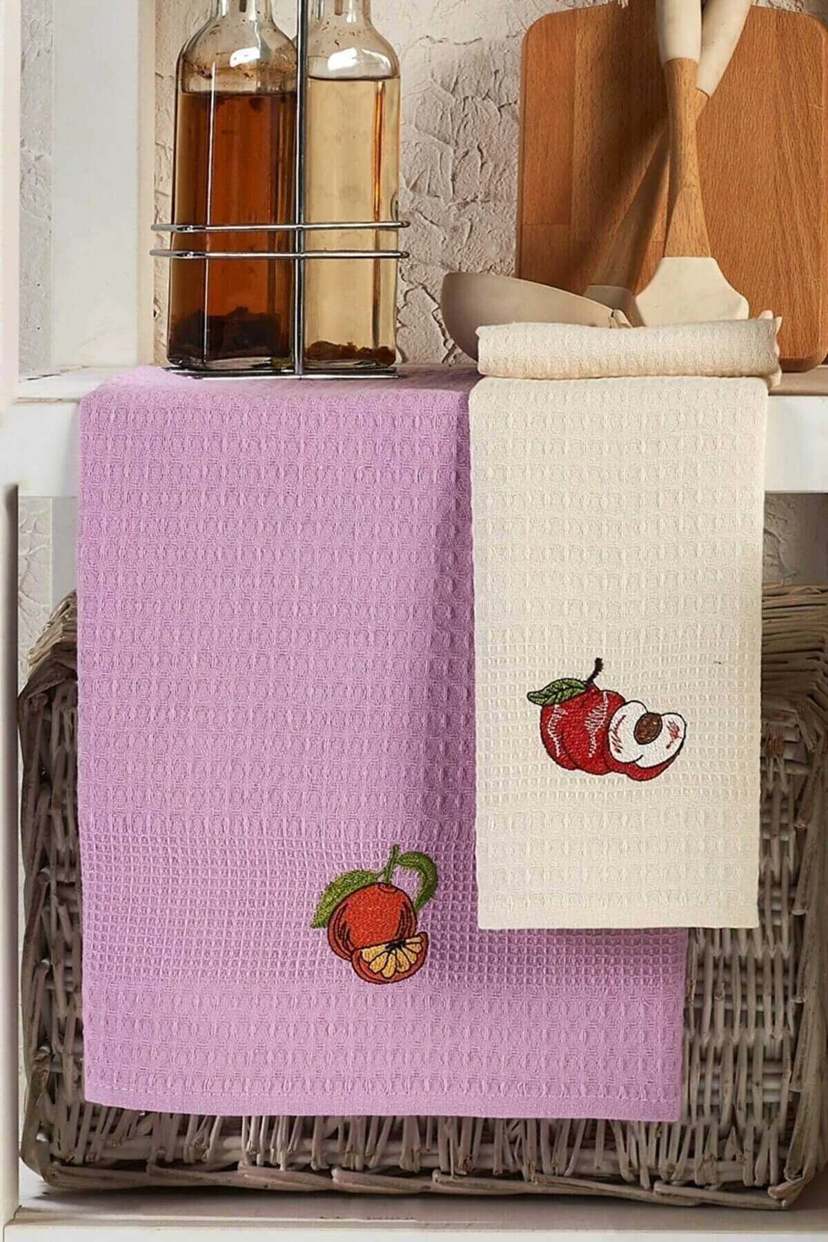 6 Parça Mutfak Kurulama Bezi 30 X 50 Cm Fruit - Mira Home Görsel 3
