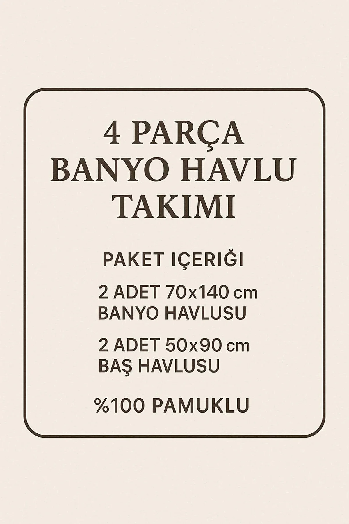 4 Parça Ekonomik Banyo Havlu Takımı %100 Pamuklu Quickdry Mavi Mavi - Mira Home Görsel 3