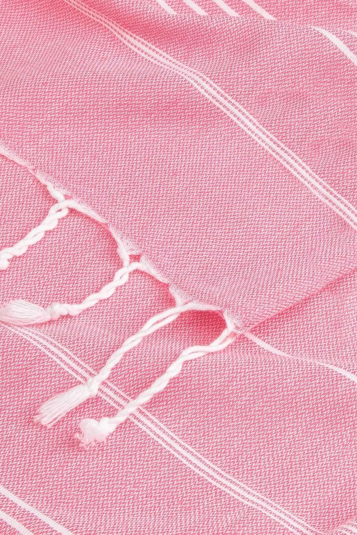 Summer Wind Soft %100 Pamuk Peştemal 100x180 cm Pembe - Mira Home Görsel 2