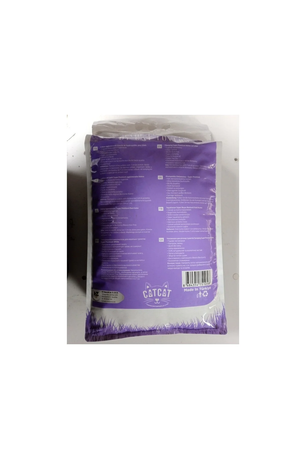 Lavanta Kokulu Kedi Kumu 10 Lt - catcat Görsel 4