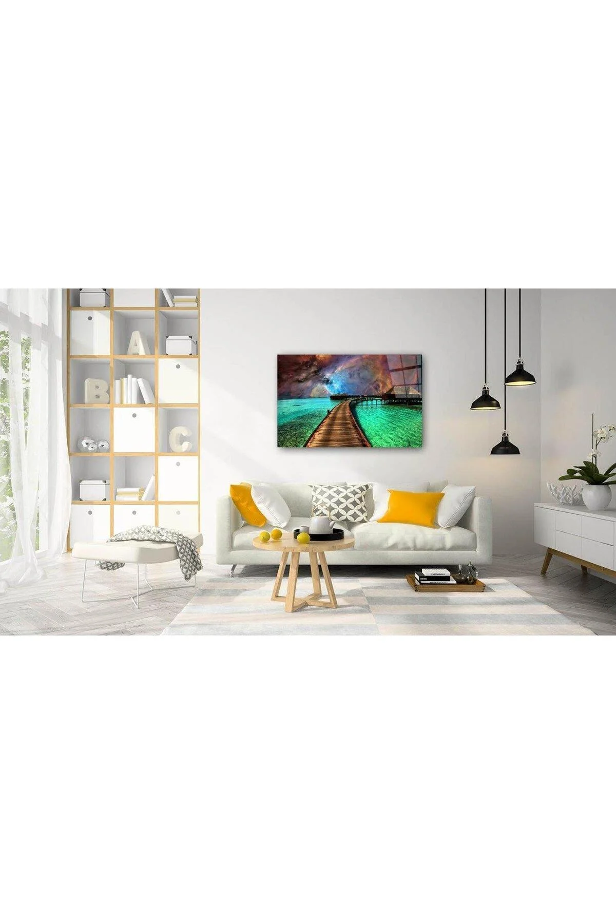 Doğa Cam Tablo 4mm Dayanıklı Temperli Cam - BYCAGRİ Görsel 2