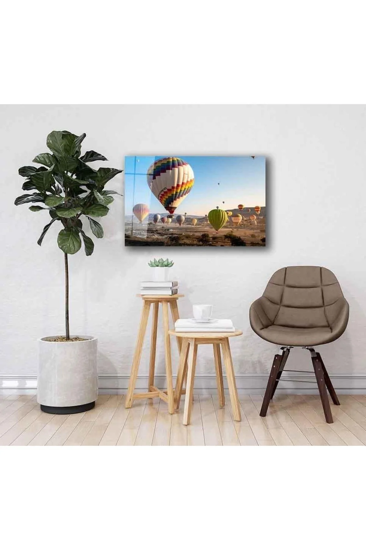 Uçan Balonlar Cam Tablo 4mm Dayanıklı Temperli Cam - BYCAGRİ Görsel 2