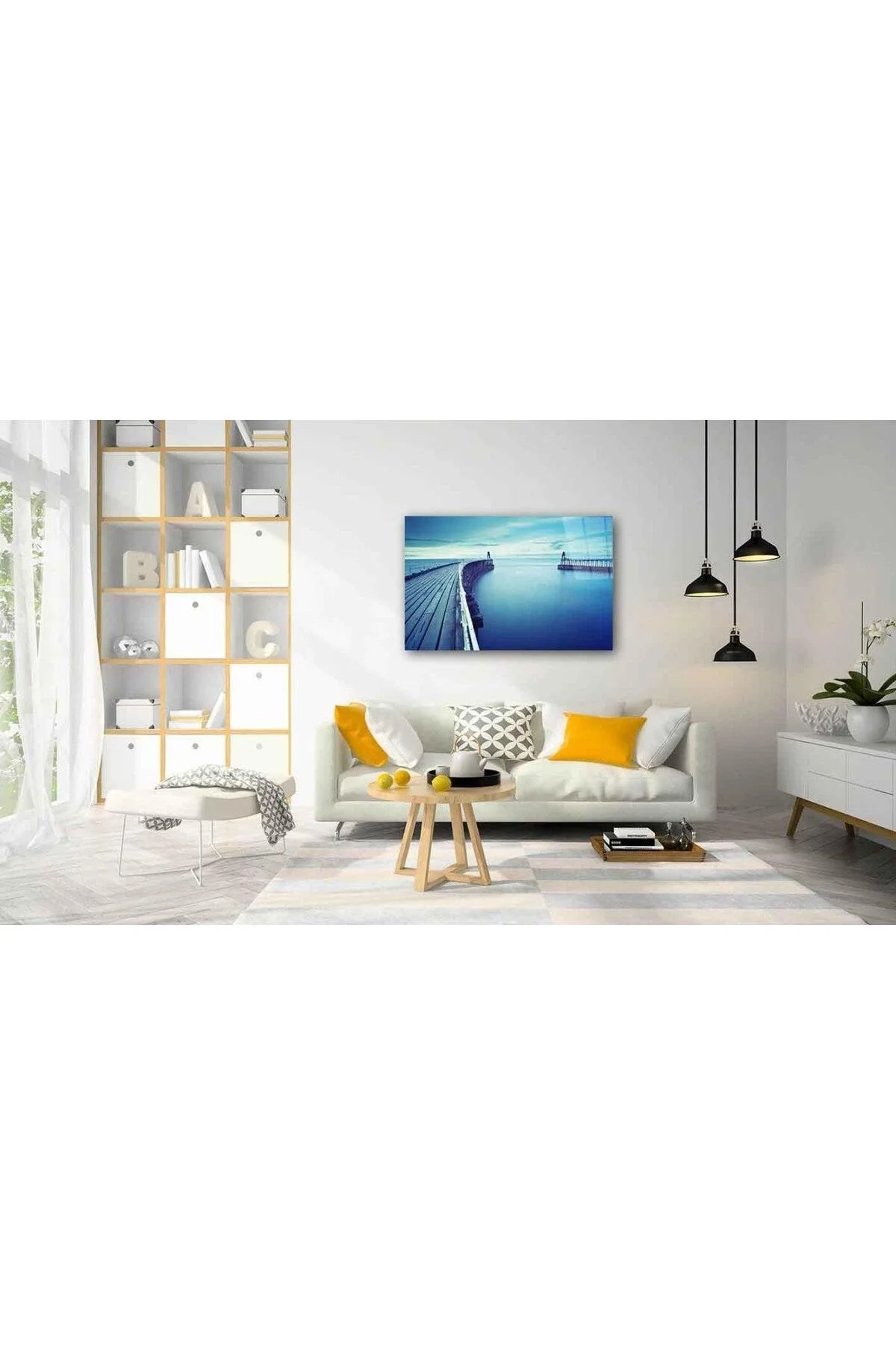 Manzara Cam Tablo 4mm Dayanıklı Temperli Cam - BYCAGRİ Görsel 2