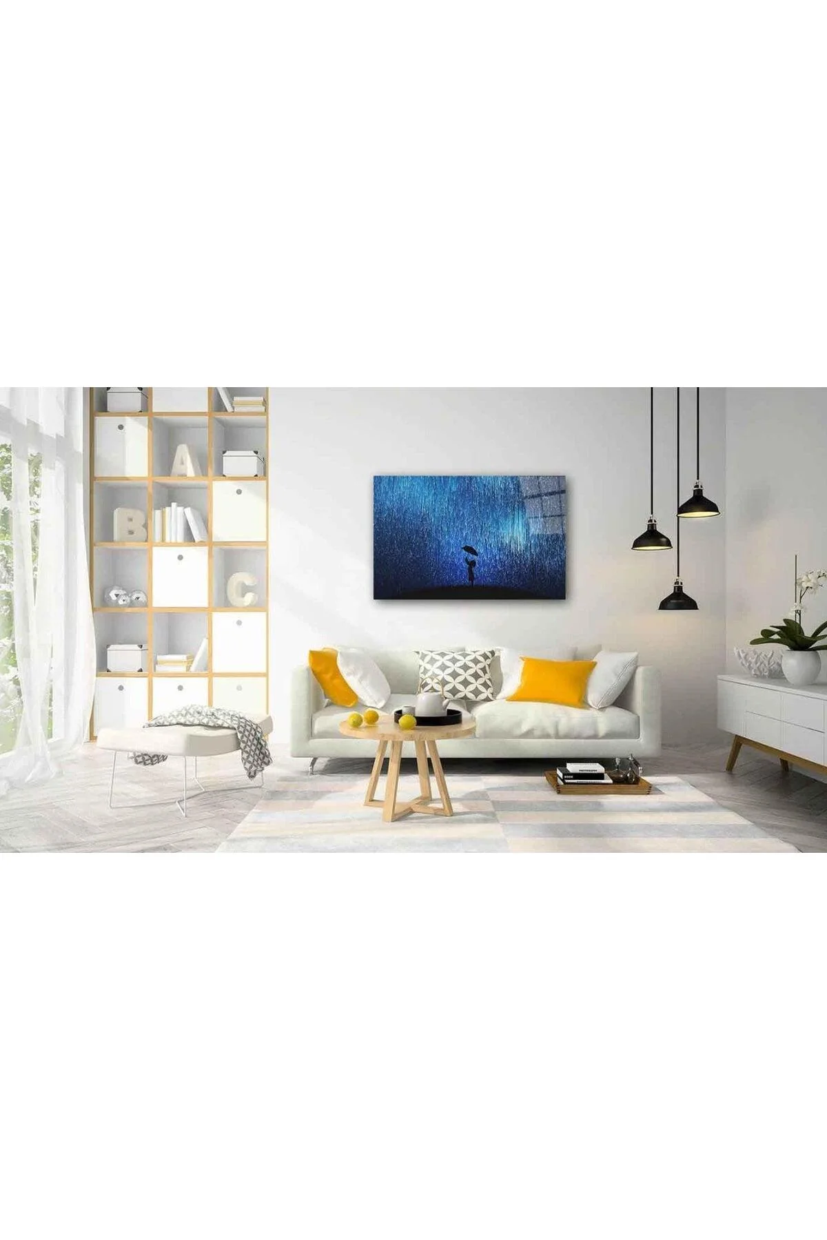 Manzara Cam Tablo 4mm Dayanıklı Temperli Cam - BYCAGRİ Görsel 2