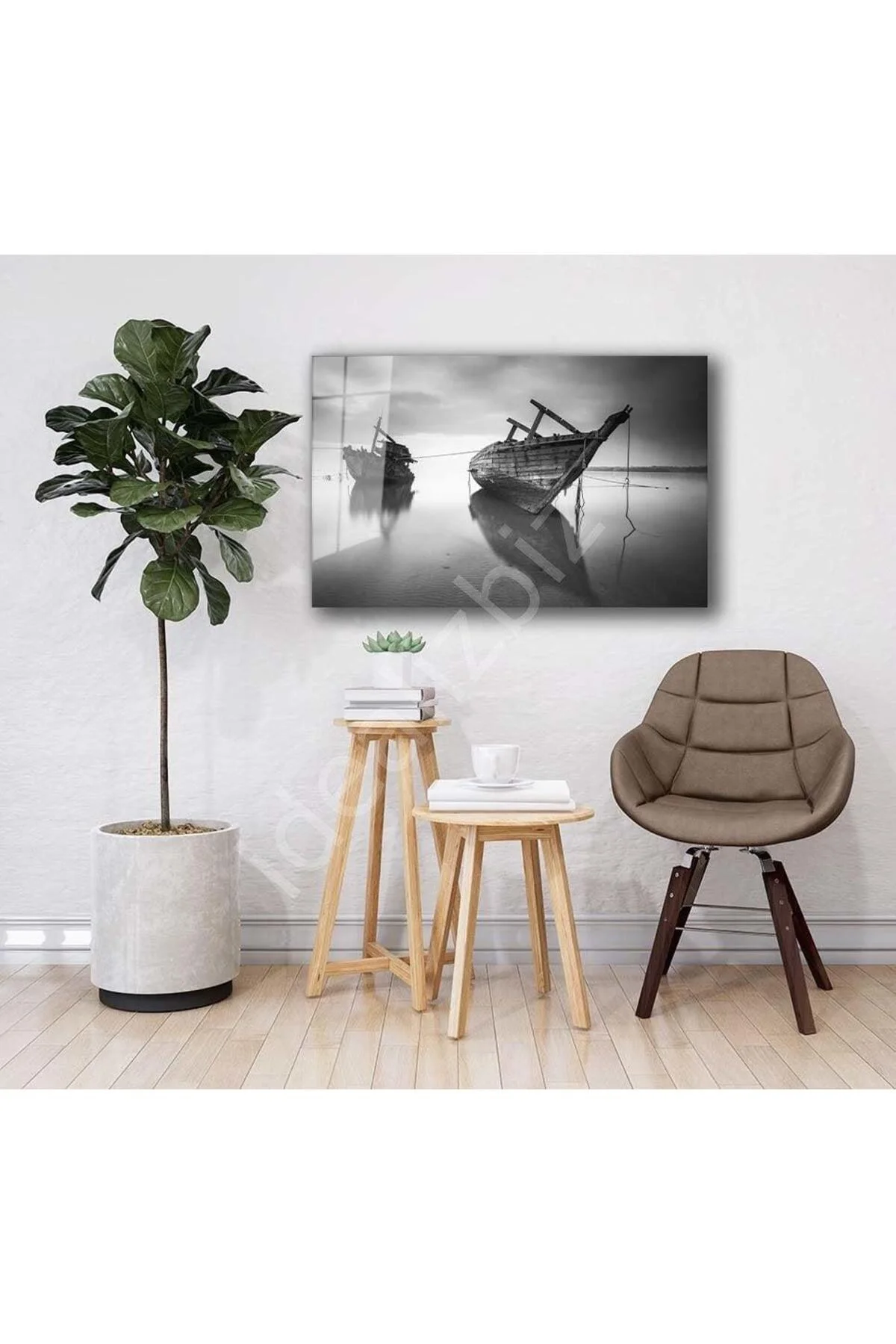 Doğa Manzara Cam Tablo 4mm Dayanıklı Temperli Cam - BYCAGRİ Görsel 2