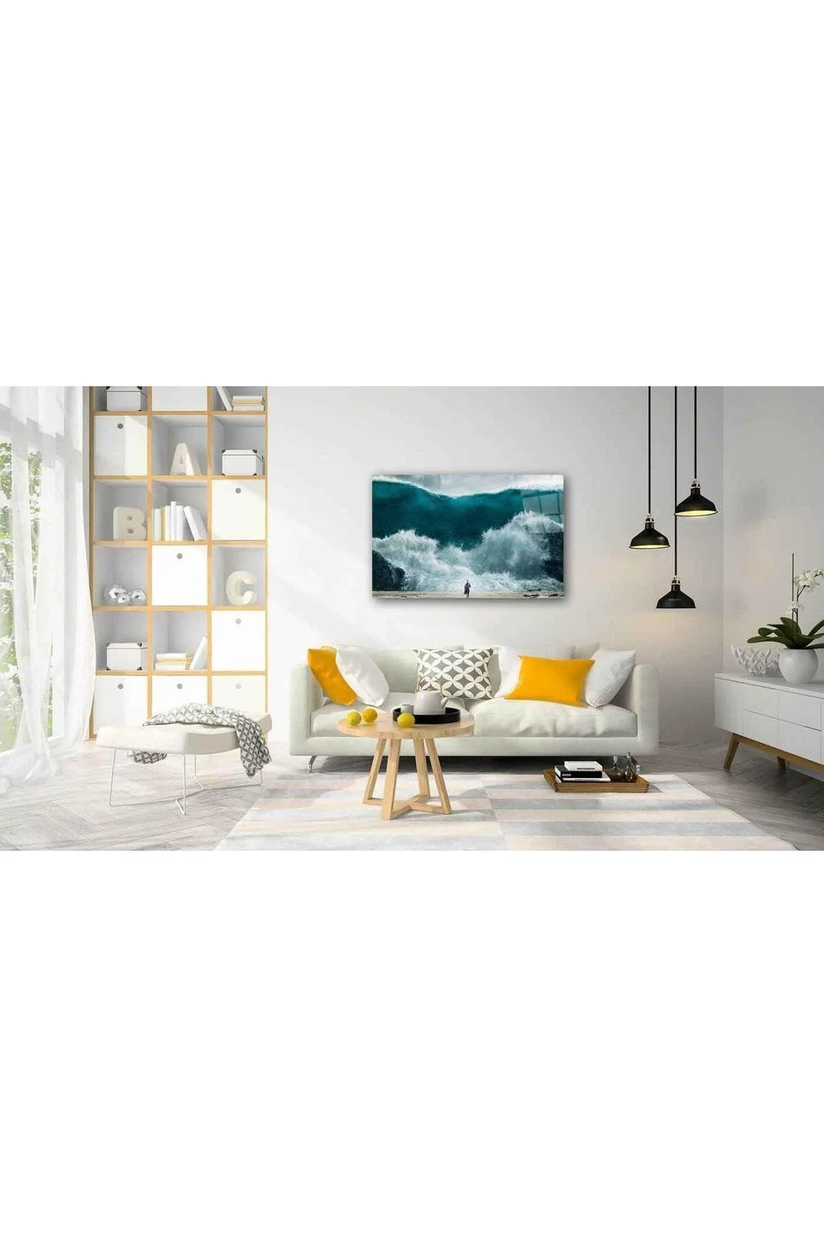 Manzara Cam Tablo 4mm Dayanıklı Temperli Cam - BYCAGRİ Görsel 2
