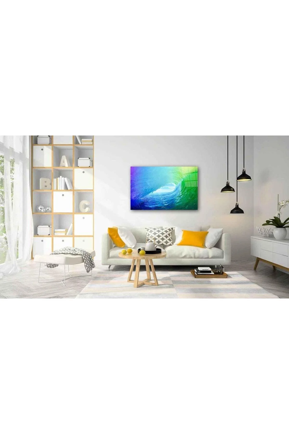 Manzara Cam Tablo 4mm Dayanıklı Temperli Cam - BYCAGRİ Görsel 2