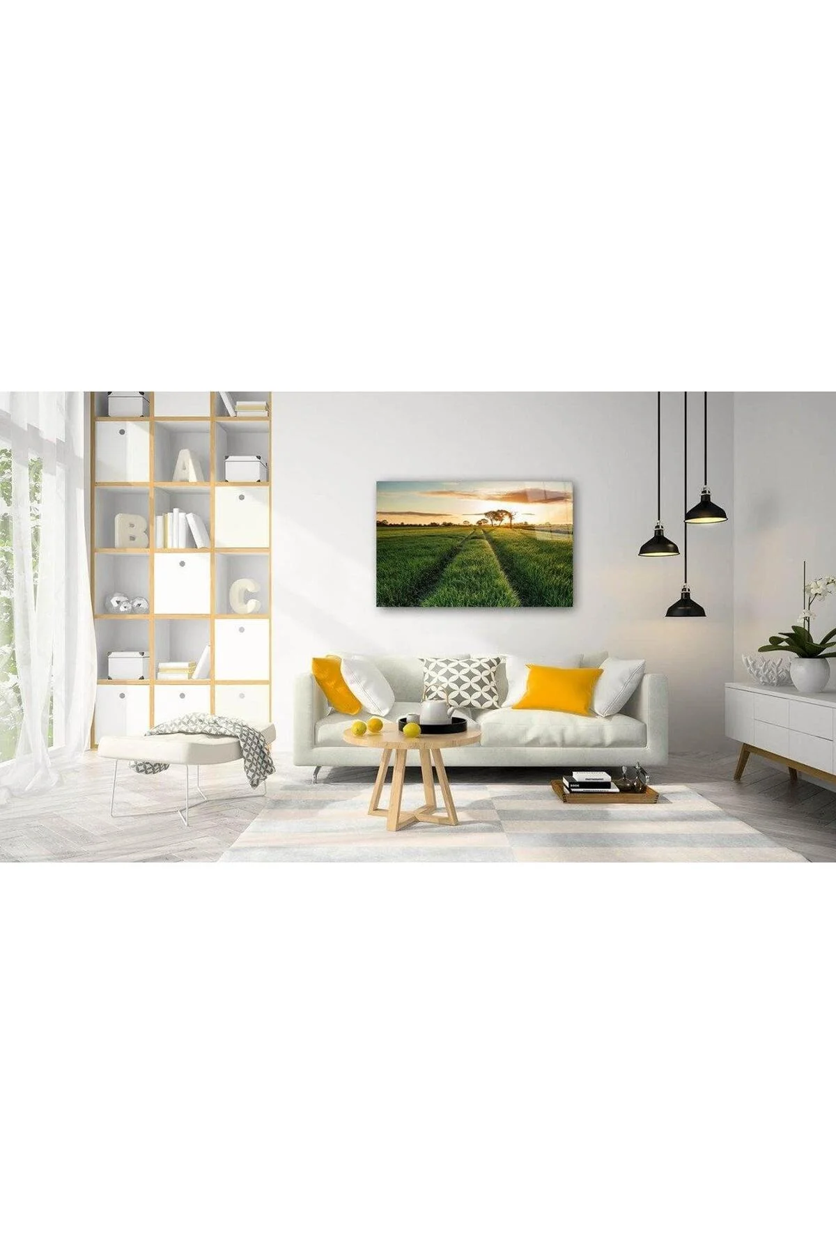 Doğa Cam Tablo 4mm Dayanıklı Temperli Cam - BYCAGRİ Görsel 2