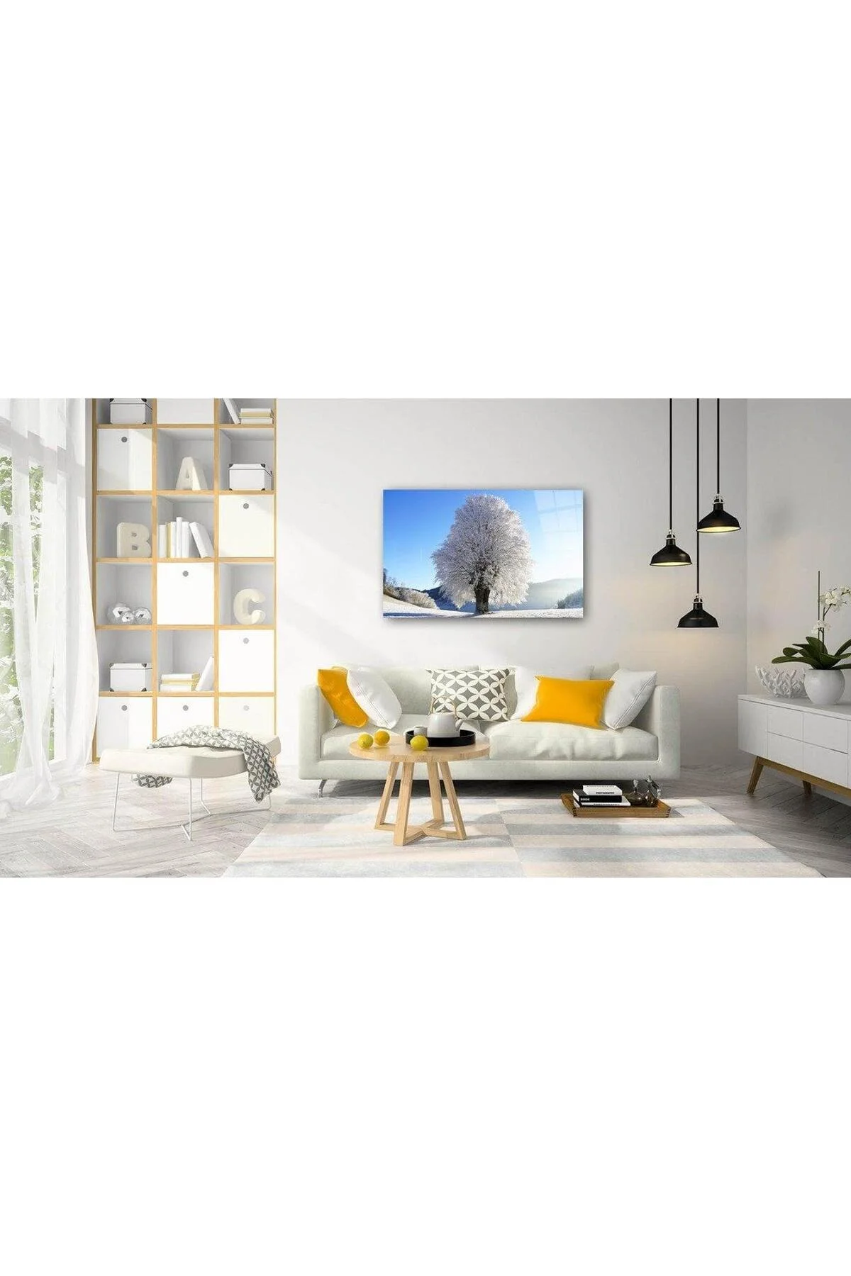 Doğa Cam Tablo 4mm Dayanıklı Temperli Cam - BYCAGRİ Görsel 2