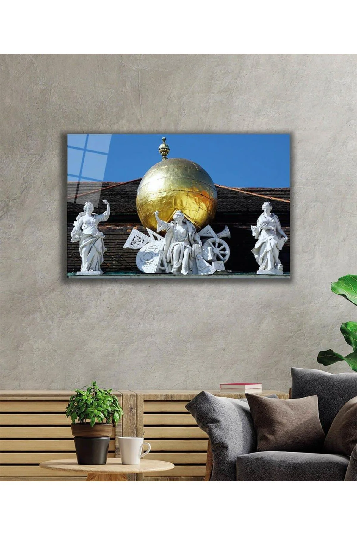 Cam Tablo 4mm Dayanıklı Temperli Cam, Glass Wall Decor - BYCAGRİ Görsel 2