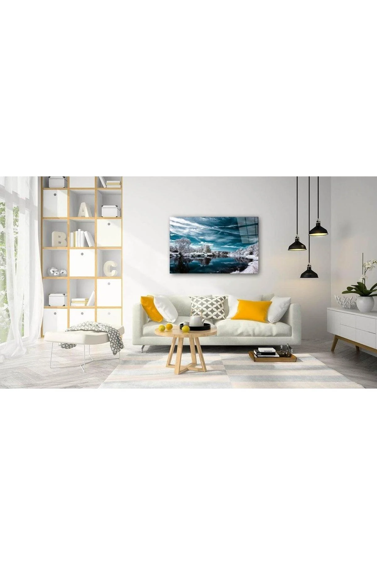 Doğa Cam Tablo 4mm Dayanıklı Temperli Cam - BYCAGRİ Görsel 2