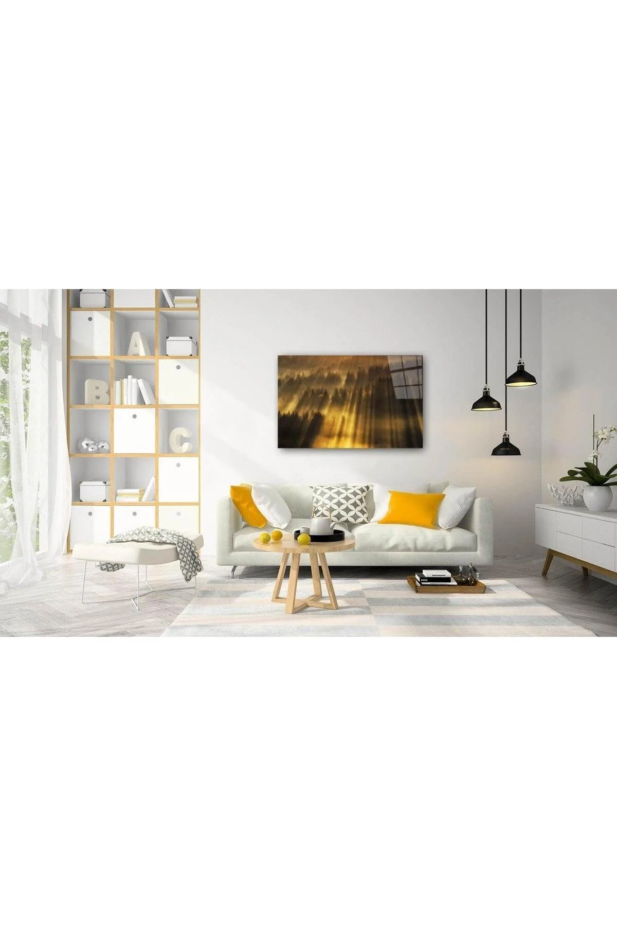 Doğa Cam Tablo 4mm Dayanıklı Temperli Cam - BYCAGRİ Görsel 2