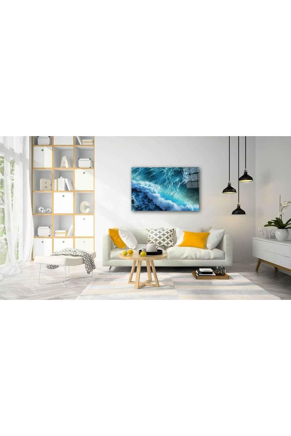 Manzara Cam Tablo 4mm Dayanıklı Temperli Cam - BYCAGRİ Görsel 2