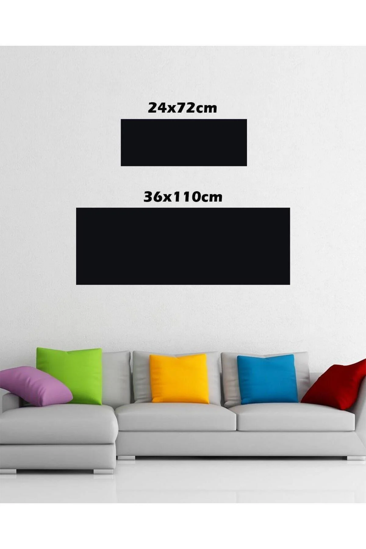Çiçek ve Uğurböceği Panoramik Cam Tablo Hediyelik Büyük Tablo Ev Ofis Dekoru - BYCAGRİ Görsel 4