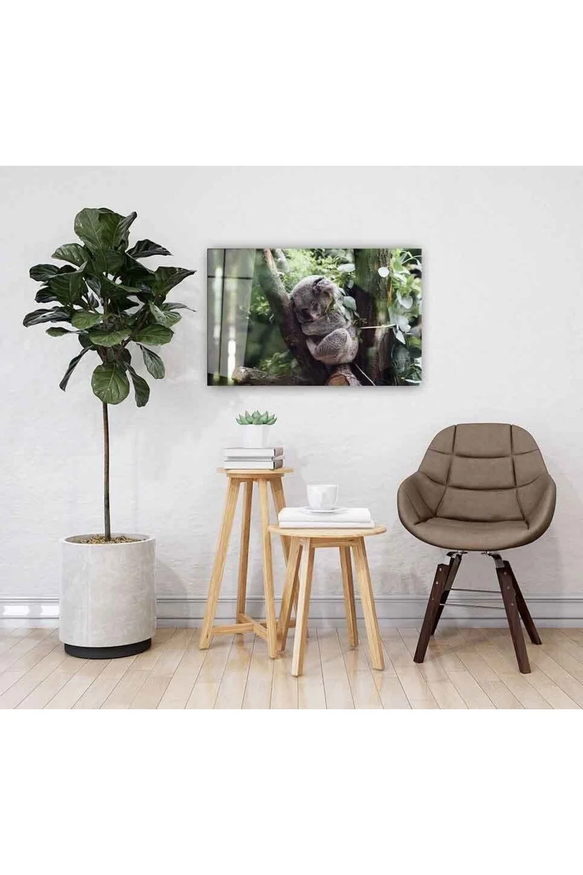 Koala Cam Tablo 4mm Dayanıklı Temperli Cam 110 X 70 - dekorcumshop Görsel 2