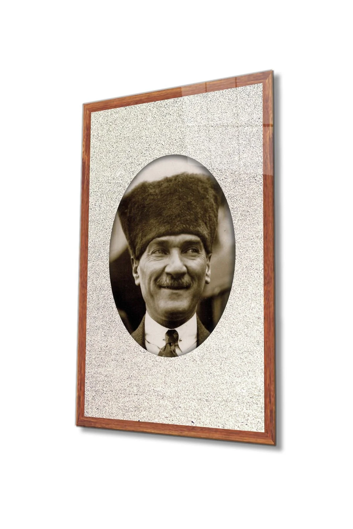 Atatürk Cam Tablo 4 Mm Dayanıklı Temperli Cam