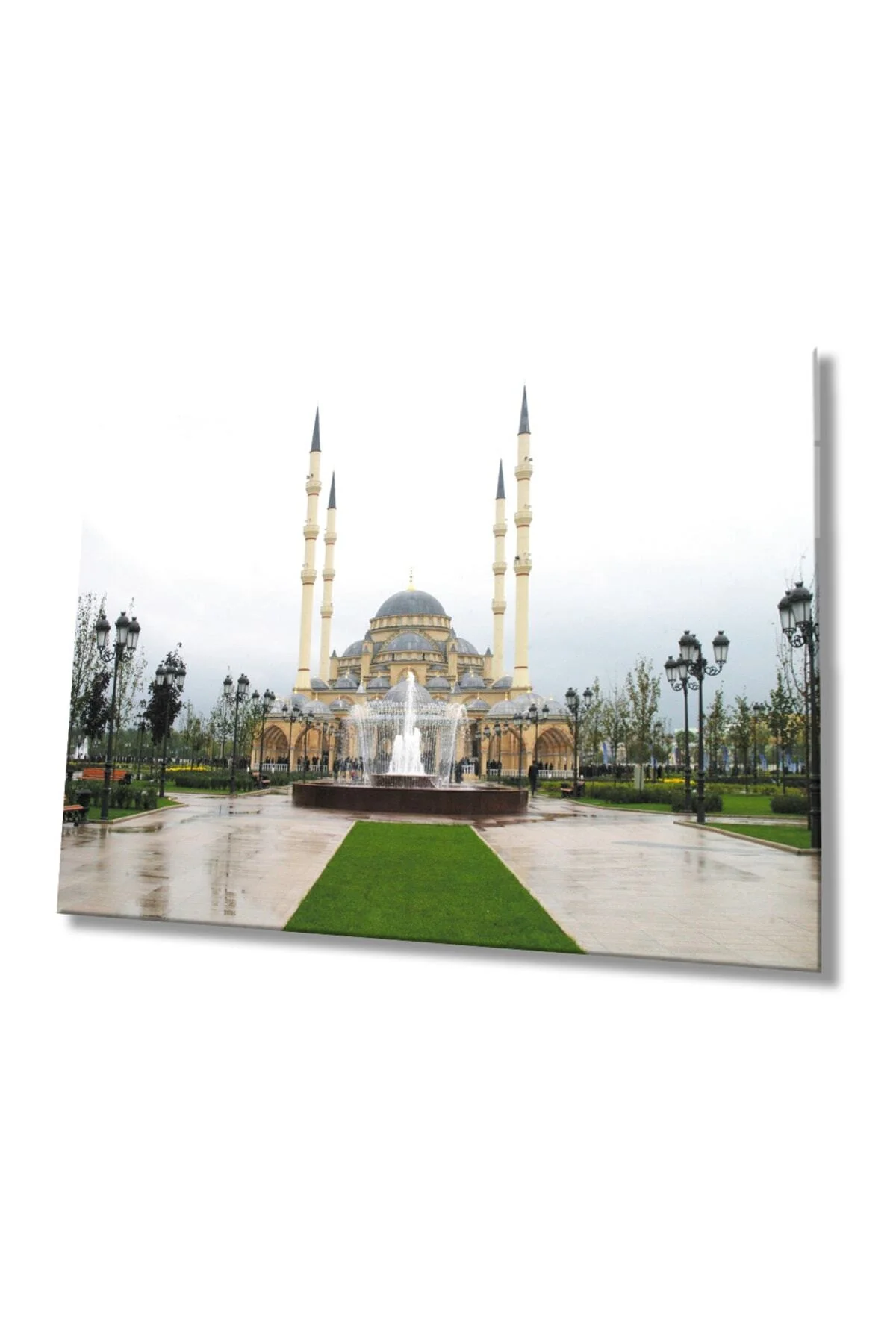 Cami Manzara 4mm Dayanıklı Cam Tablo Temperli Cam