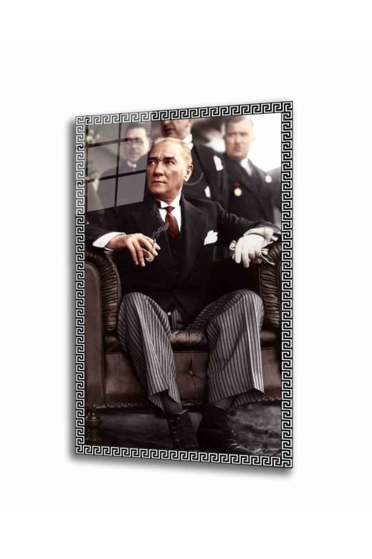 Atatürk Cam Tablo Dayanıklı Temperli Cam 4 mm