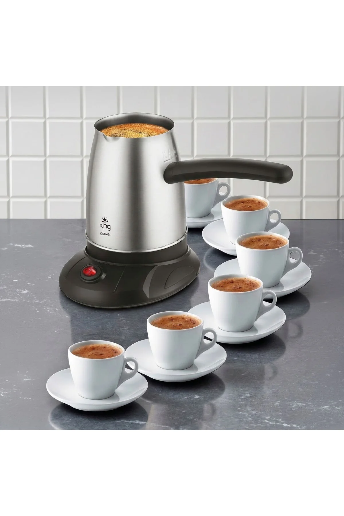 K3109 KAHVELLA TÜRK KAHVESİ MAKİNESİ - King Görsel 4