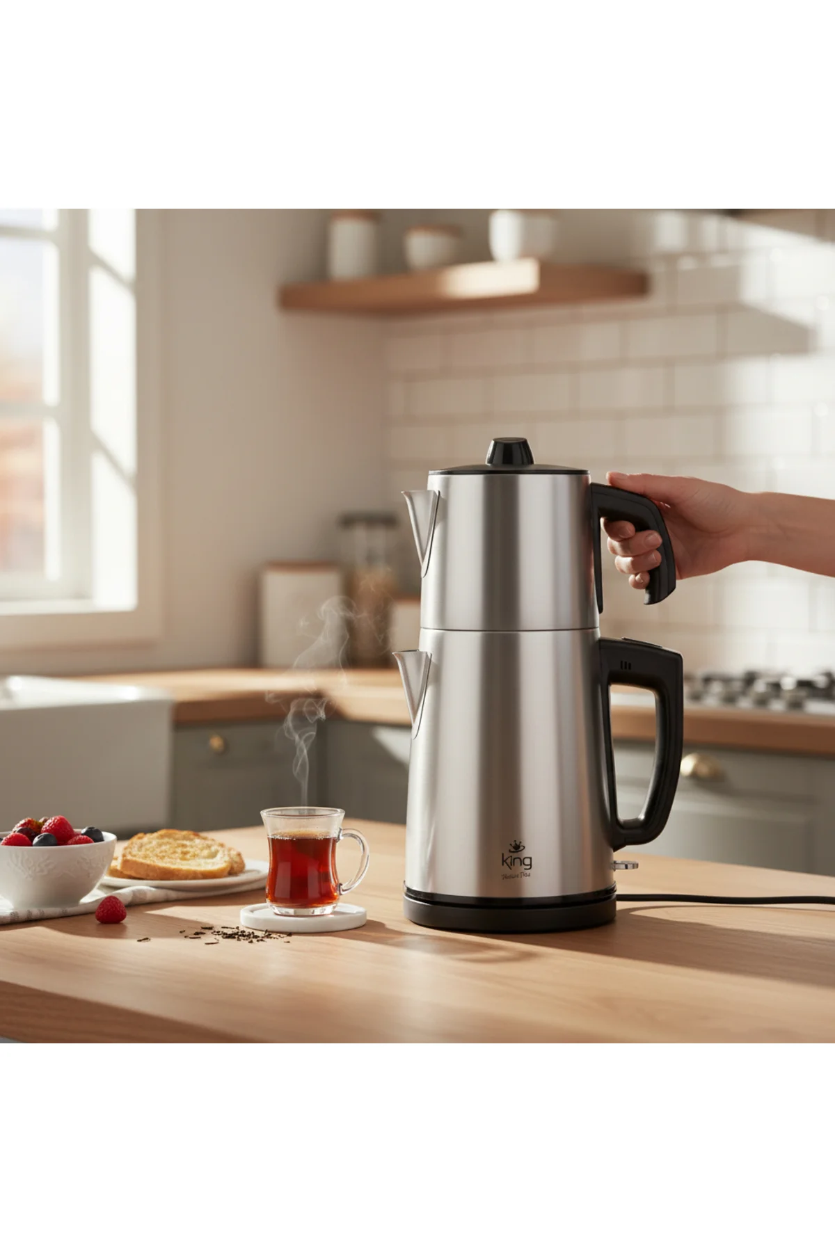 K3106 TEALUXE PLUS ÇAY MAKİNESİ - King Görsel 4