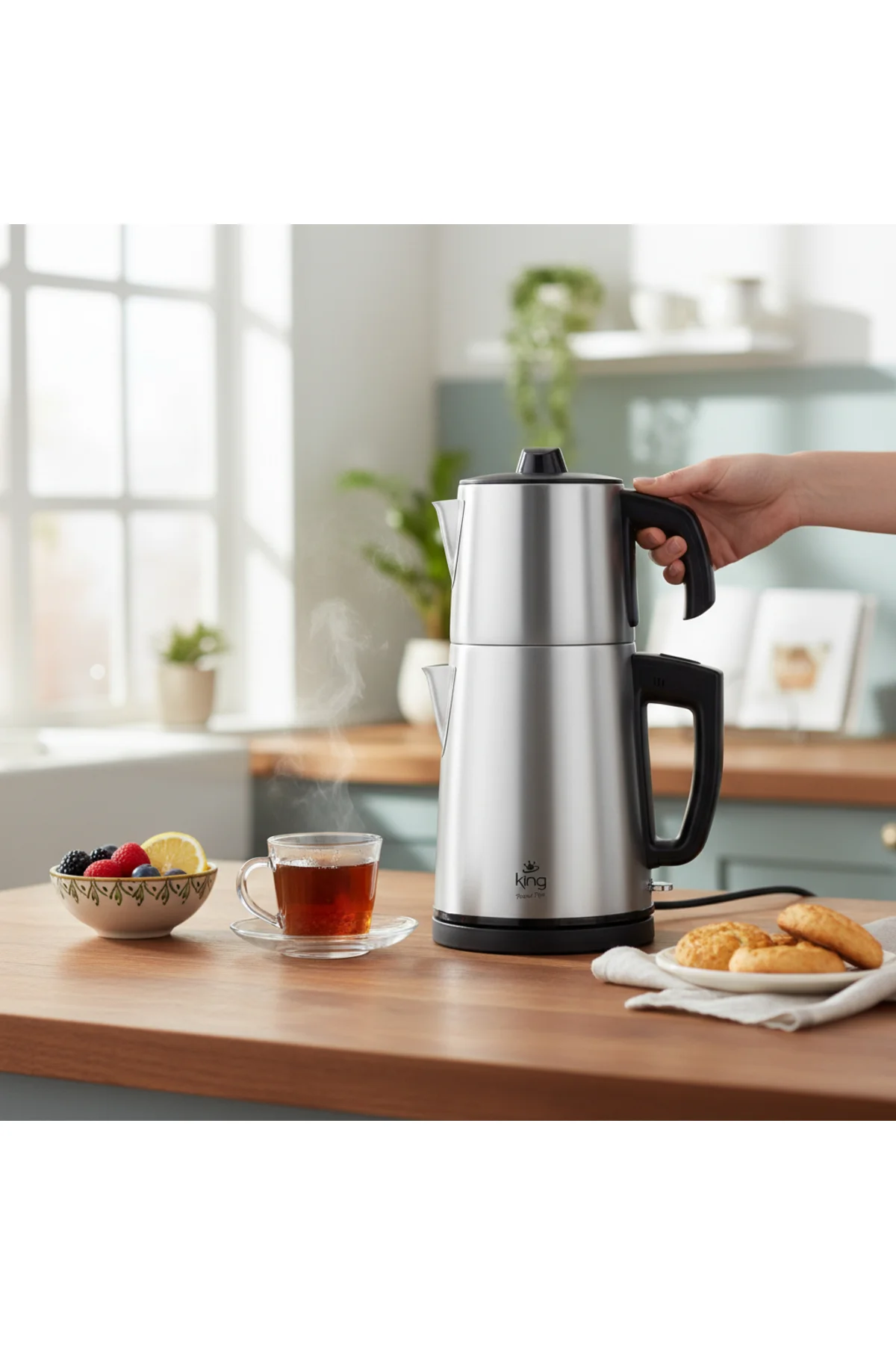 K3106 TEALUXE PLUS ÇAY MAKİNESİ - King Görsel 3
