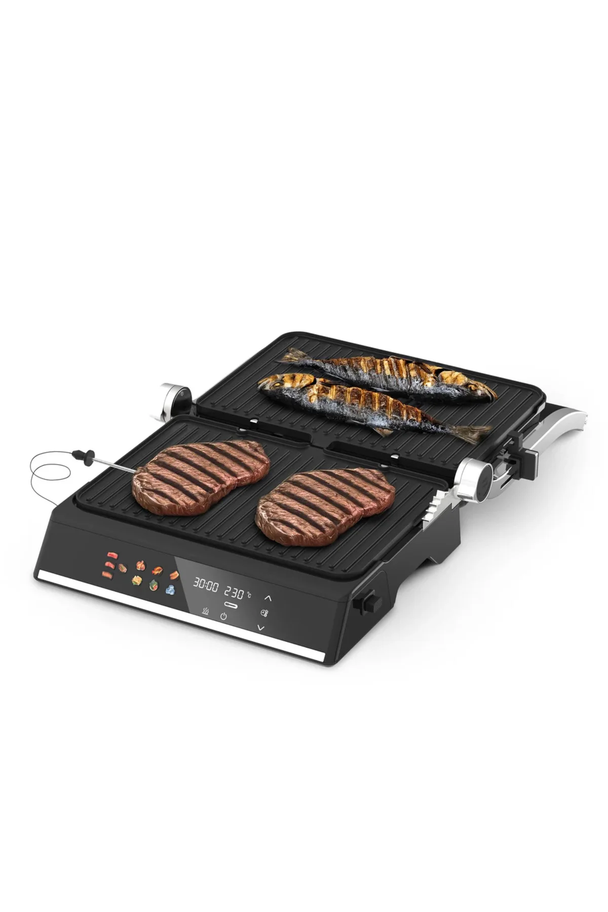 K471 Grıllchef Izgara Ve Tost Makinesi - KİNGPRO Görsel 5