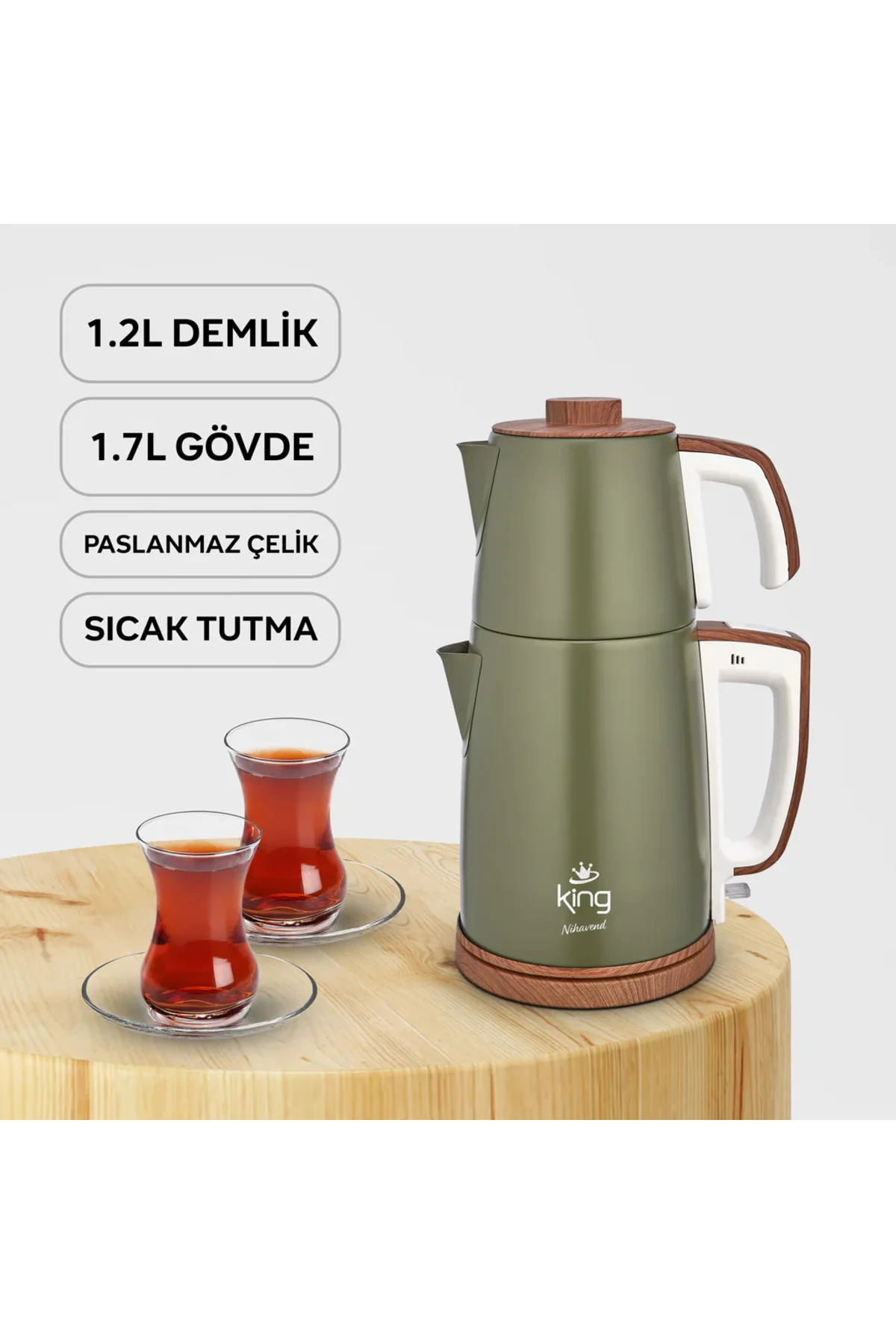 NIHAVEND KCM336 ÇAY MAKİNESİ - King Görsel 8