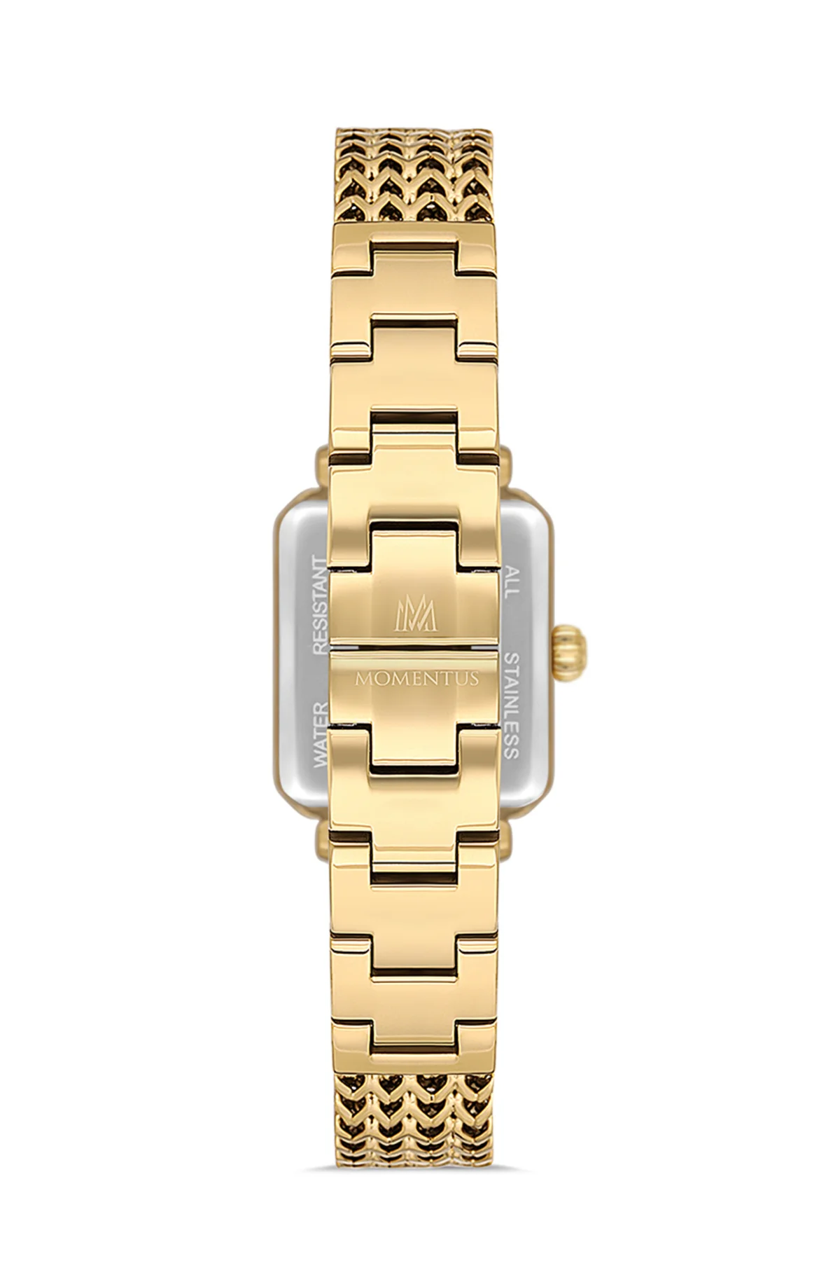 “Bu Ne?” Dedirten Kesme Cam Detayı: Momentus CW320G-02SG Gold Kadın Saat - TRİA SİLVER Görsel 2