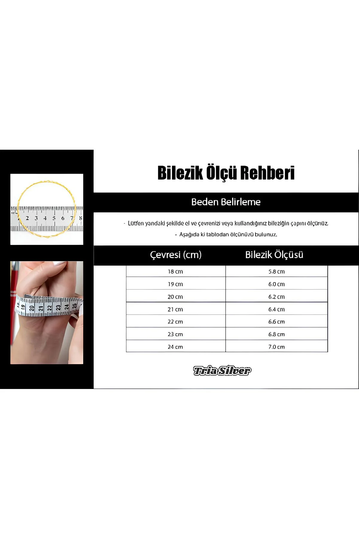 Ajda Kibrit Çöpü Bilezik – 925 Ayar Gümüş, Altın Renk Yüksek Kaliteli Rodyum Kaplama - TRİA SİLVER Görsel 5