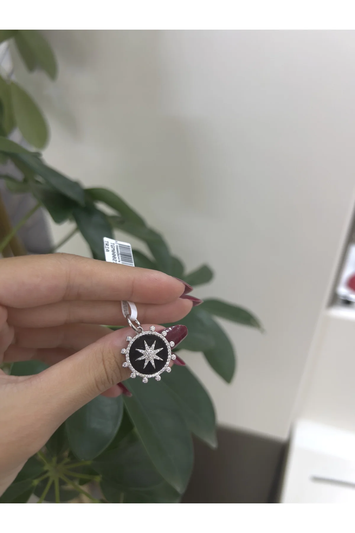 925 Ayar Gümüş Yüksek Kaliteli Rodyum Kaplama Kolye Ucu – Kararmaya Dayanıklı, Antialerjik, Unisex