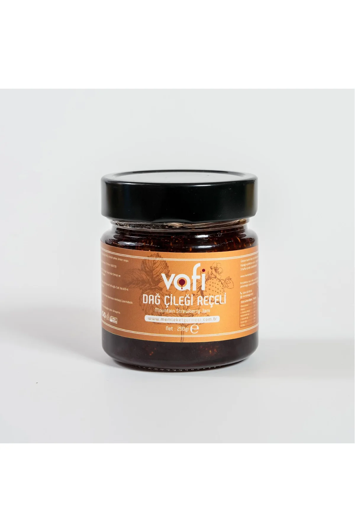 Vafi Dağ Çileği Reçeli 290 gr - Vakko Görsel 2