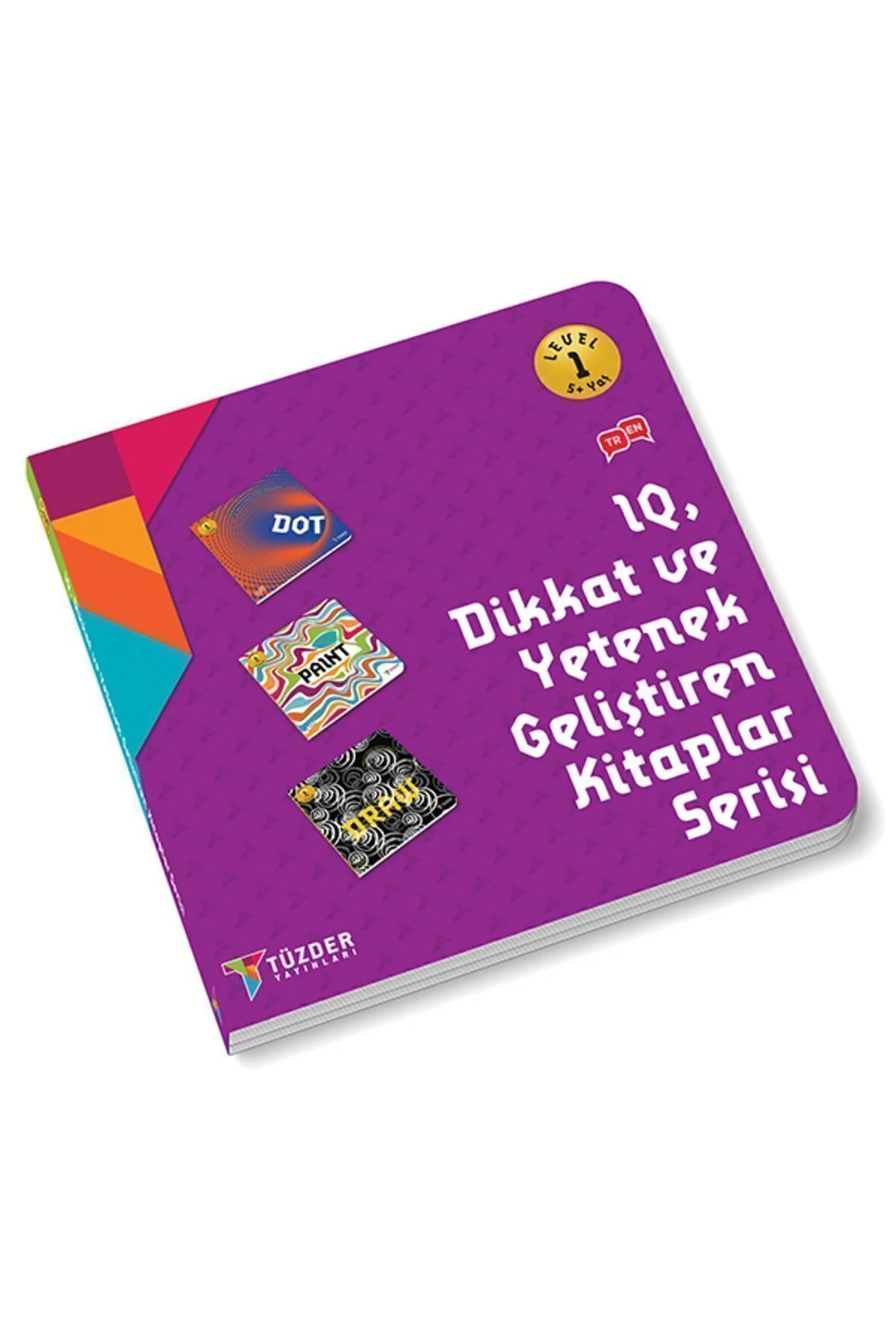 5+ Yaş Level-1 | IQ Dikkat ve Yetenek Geliştiren Kitaplar Serisi