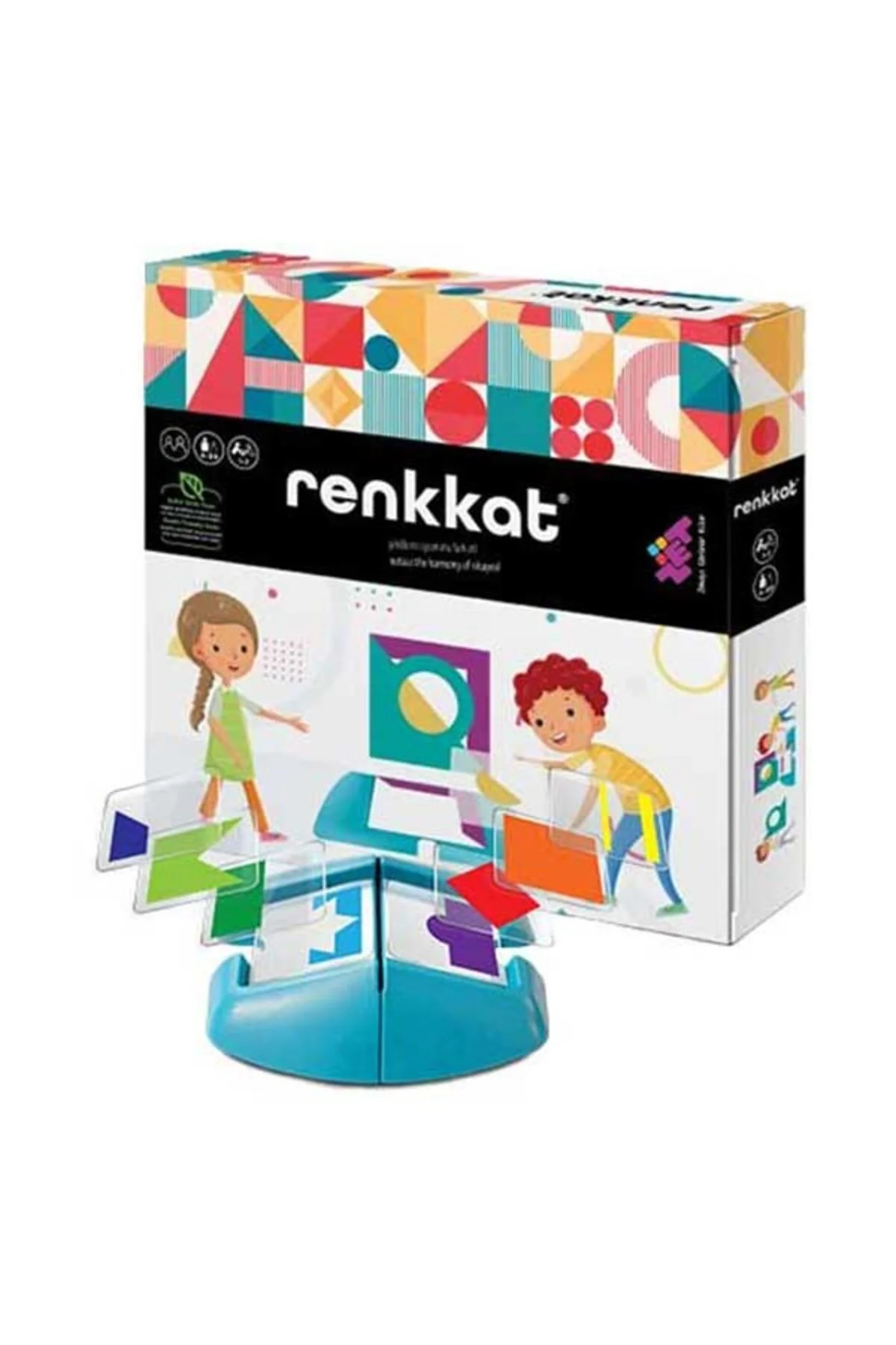 RENKKAT 2 Kişilik Turnuva Kutu Oyunu 4+ Yaş 2 Oyuncu