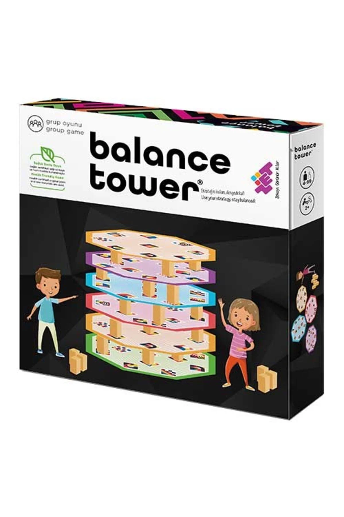 Balance Tower Denge Oyunu 4+ Yaş 2+ Oyuncu - ZEKÜP Görsel 4