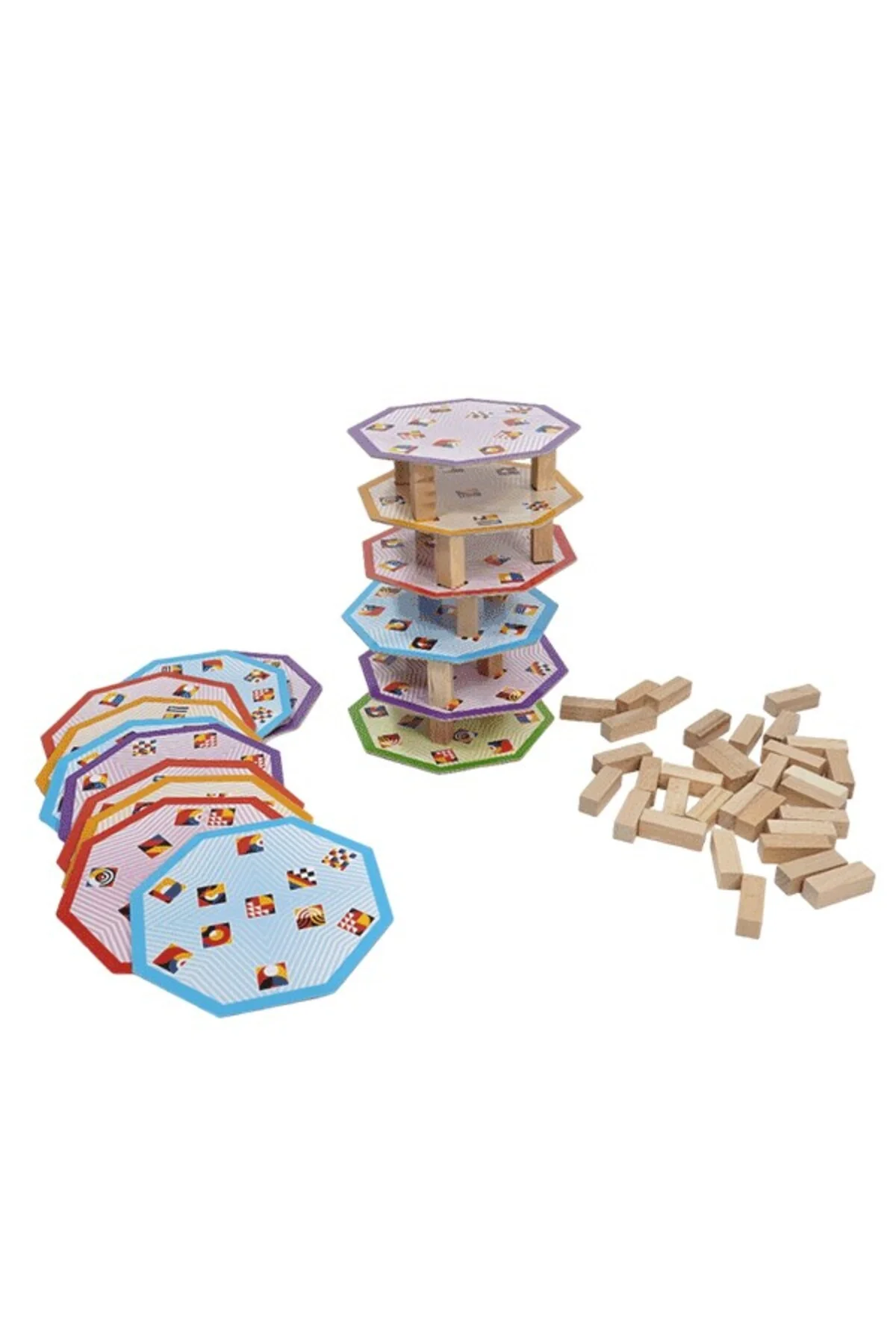 Balance Tower Denge Oyunu 4+ Yaş 2+ Oyuncu - ZEKÜP Görsel 3
