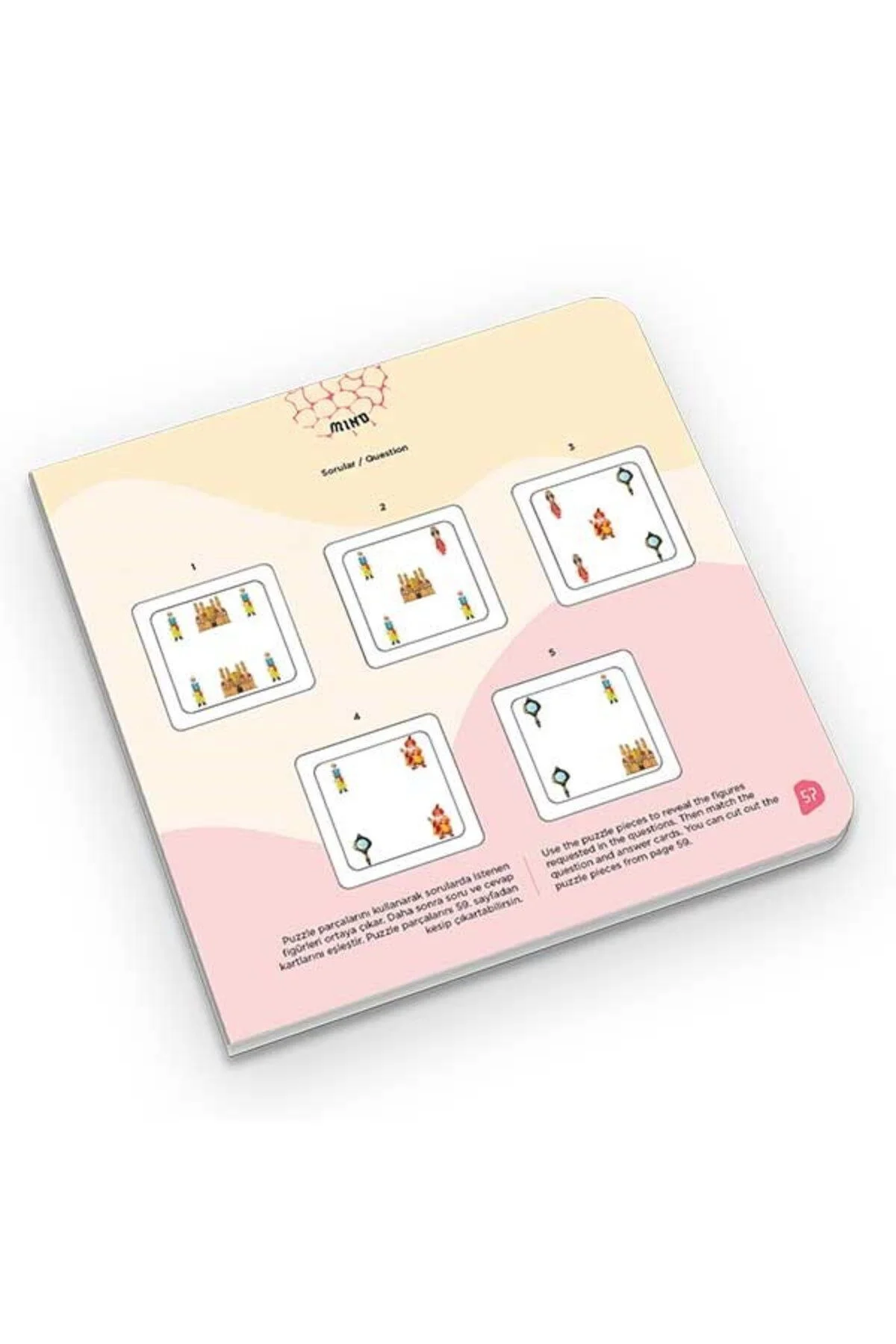 MIND 10+ Yaş | IQ, Dikkat ve Yetenek Geliştiren Kitaplar Serisi - TÜZDER Yayınları Görsel 2