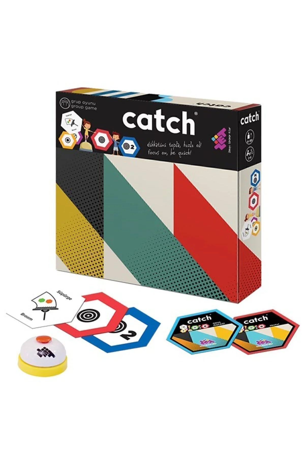 RİNGO CATCH Zeka ve Akıl Oyunu 4+ Yaş 2-6 Oyuncu