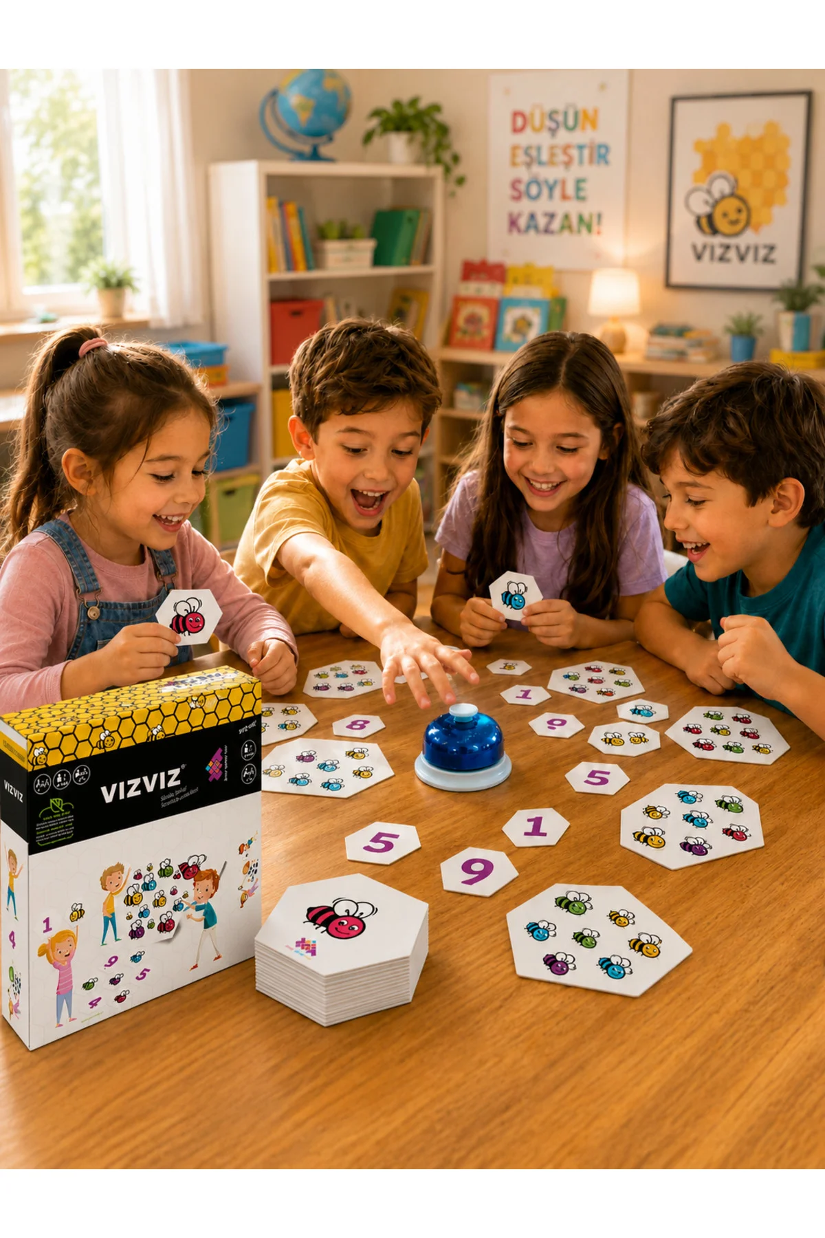 VIZ VIZ Dikkat ve Zeka Oyunu 4+ Yaş 2-8 Oyuncu | ZET Zeka - Zetzeka Görsel 2