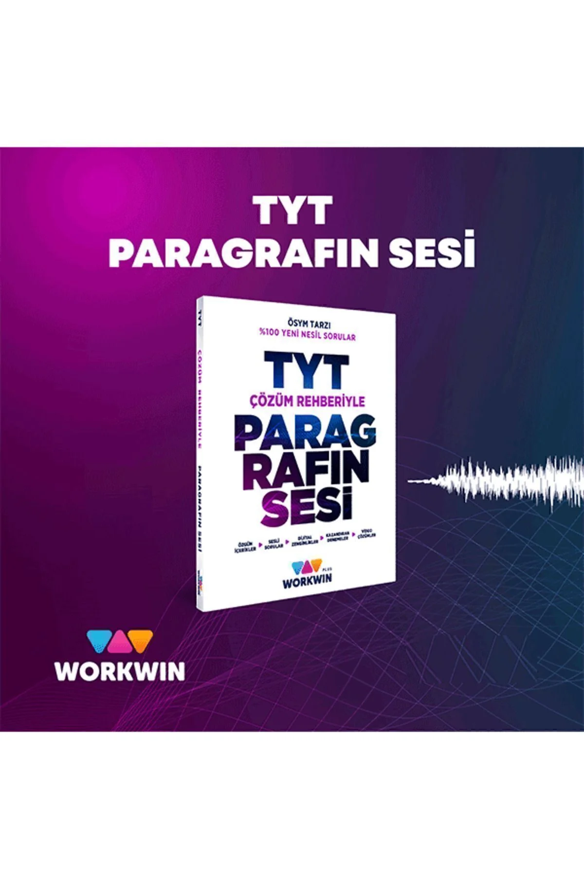 TYT Çözüm Rehberi ile Paragraf'ın Sesi Soru Bankası Workwin Plus - workwin Görsel 4