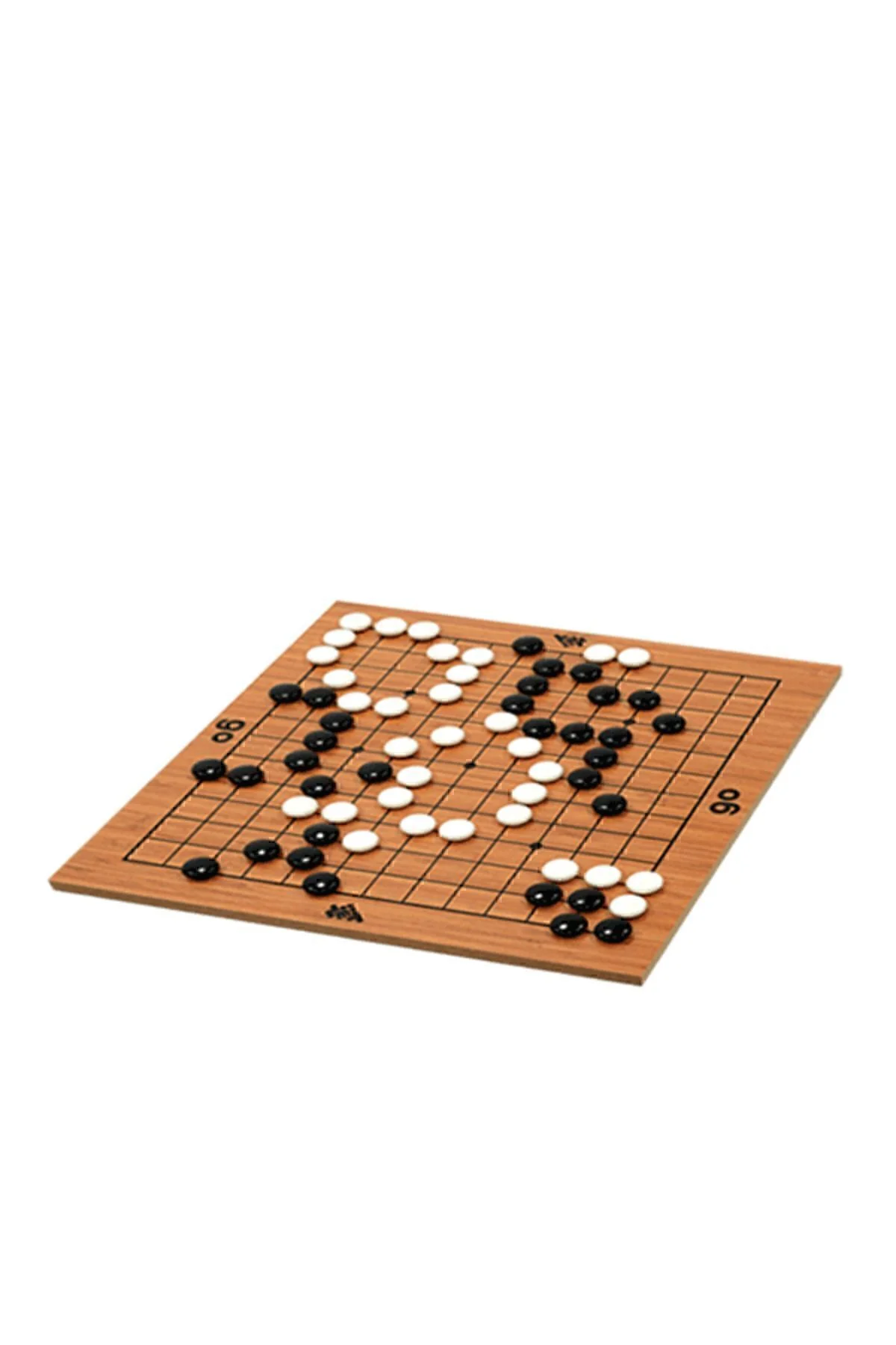 GO Ahşap Zeka ve Akıl Oyunu 5+ Yaş 2 Oyuncu (13x13 Kare) - Zetzeka Görsel 8