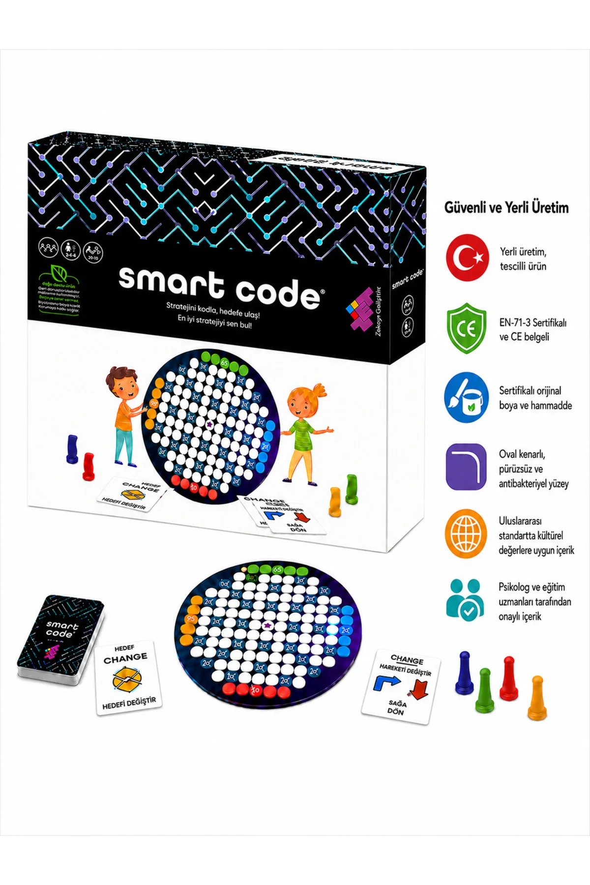 Smart Code Kodlama Oyunu 6 Yaş 4 Oyuncu - Zetzeka Görsel 5