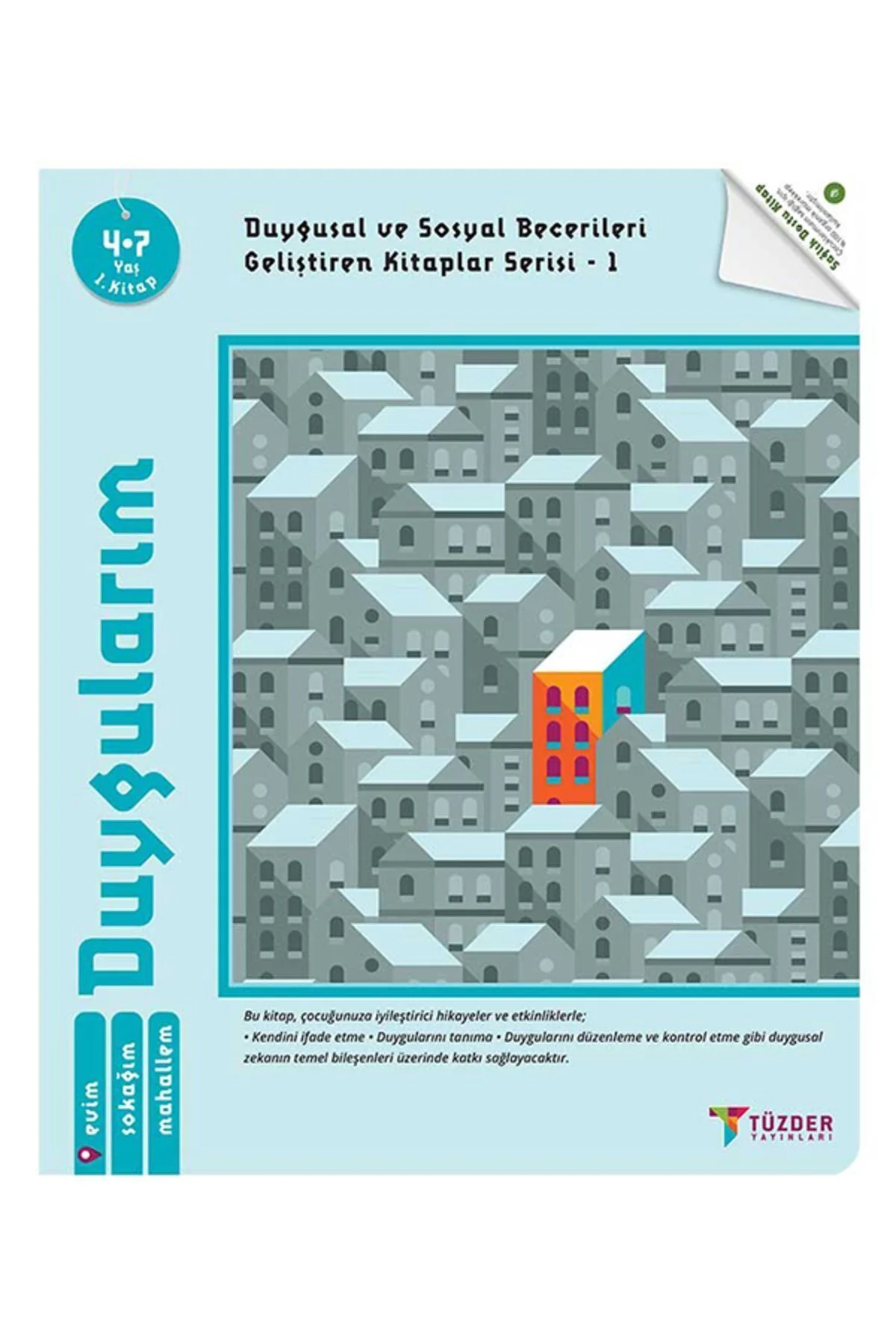 Duygularım Kitabı 4-7 Yaş | Duygusal ve Sosyal Beceriler Serisi - TÜZDER Yayınları Görsel 5