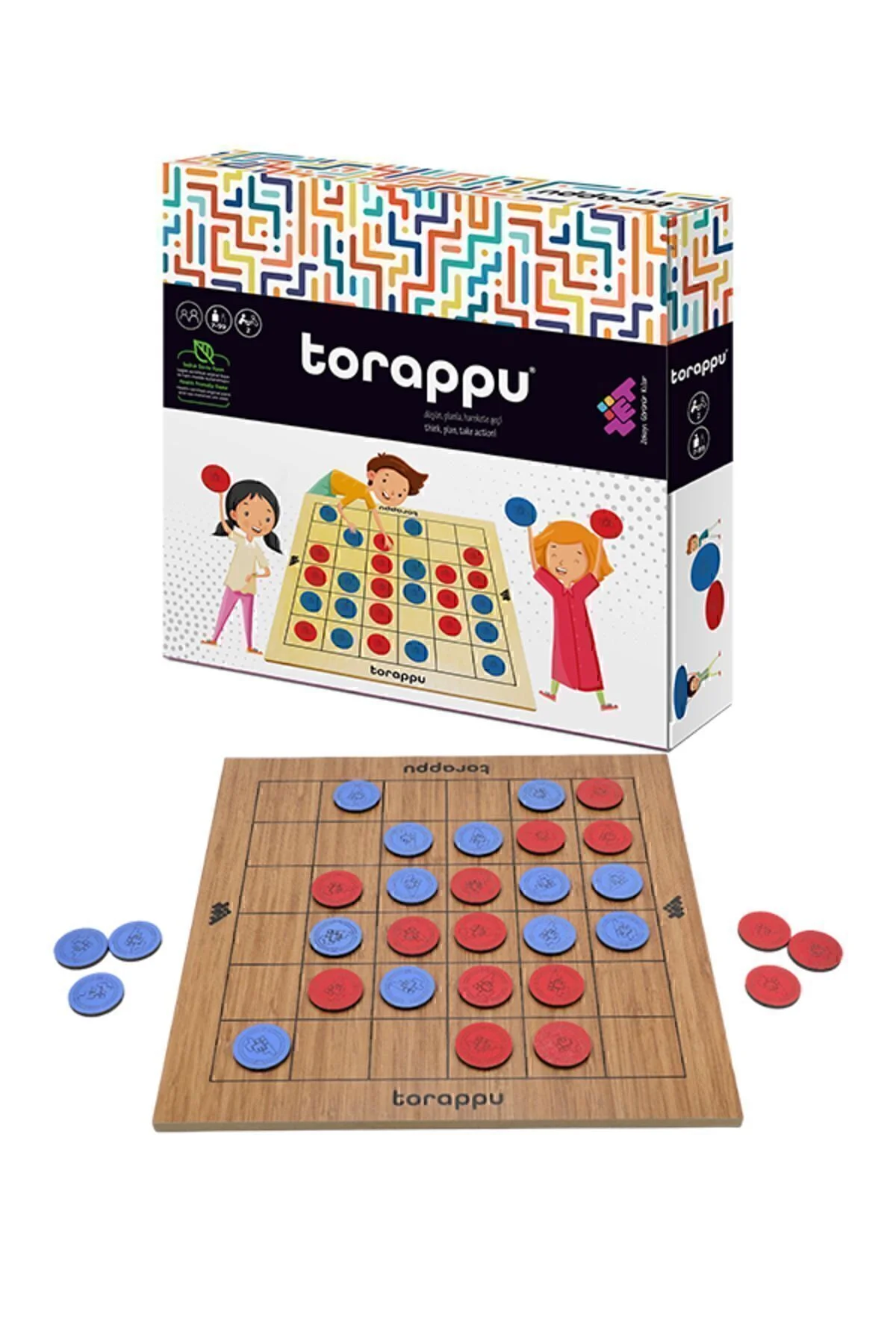 Torappu Zeka ve Akıl Oyunu 7+ Yaş 2 Oyuncu
